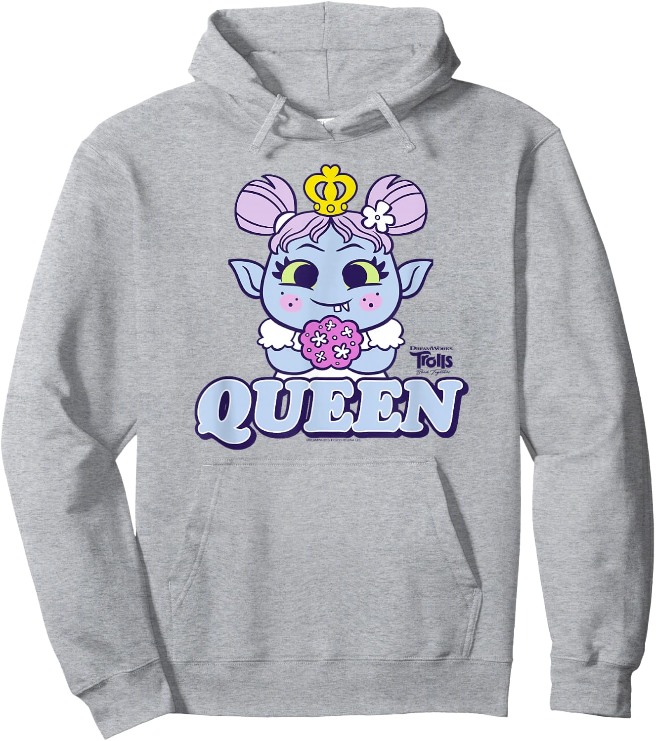 DreamWorks Trolls Band Together Queen Bridget Hoodie - Hoodie | Ash