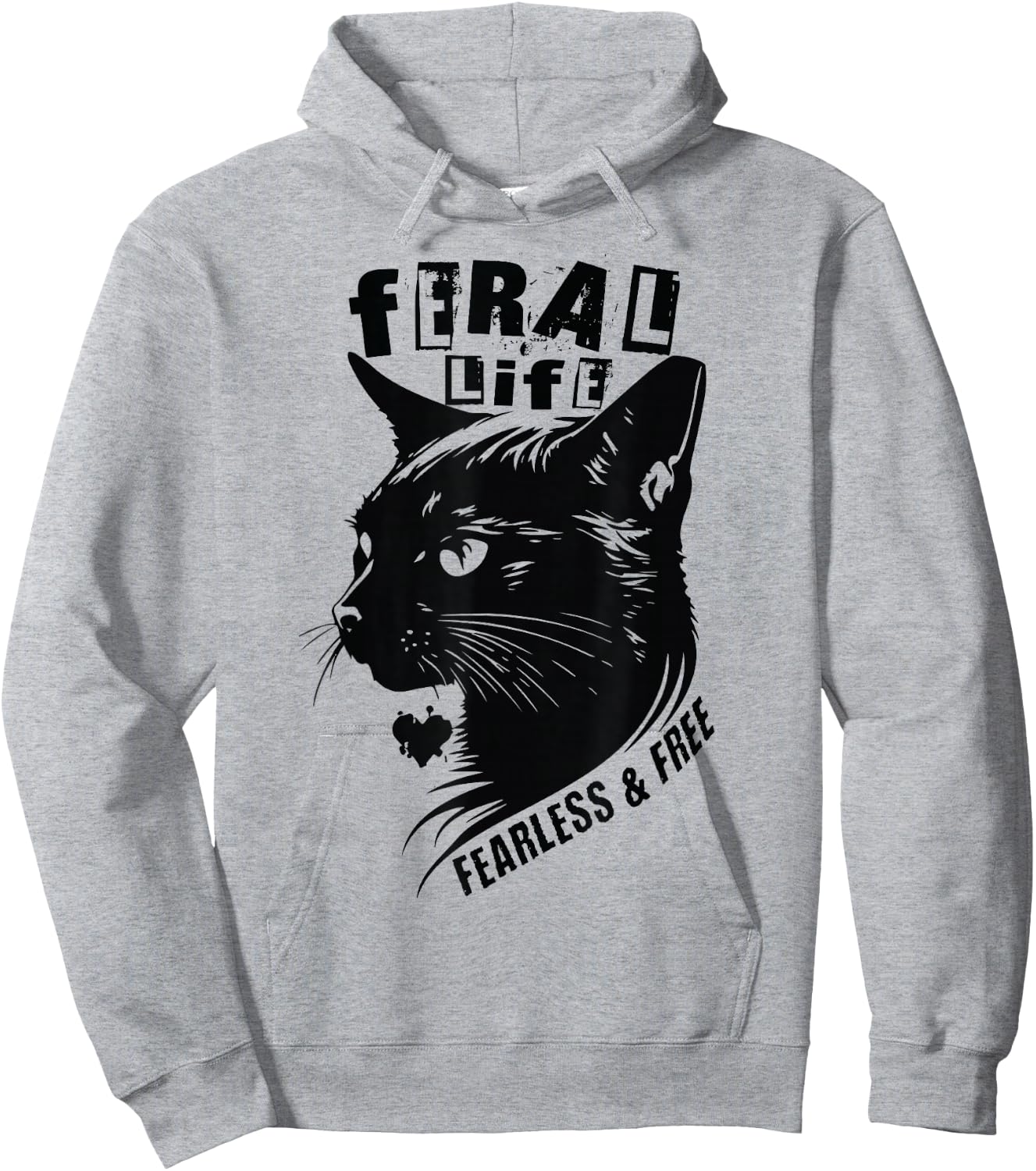 Feral Cats Cat Rescue Cute Foster Mom Kittens Adopt Cats TNR Hoodie - Hoodie | Ash