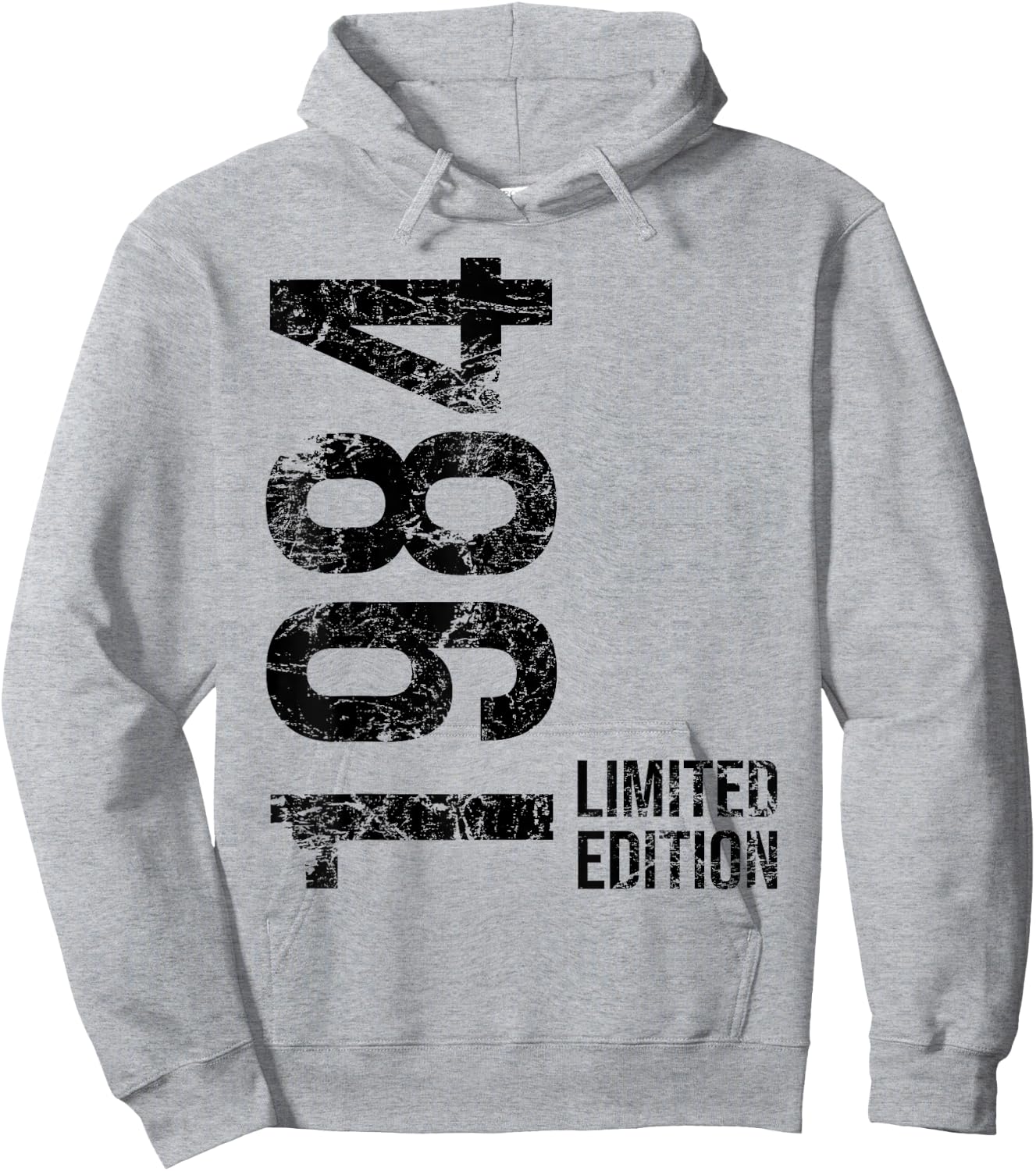 41st Birthday 41 Years Old Man Woman Vintage 1984 Hoodie - Hoodie | Ash