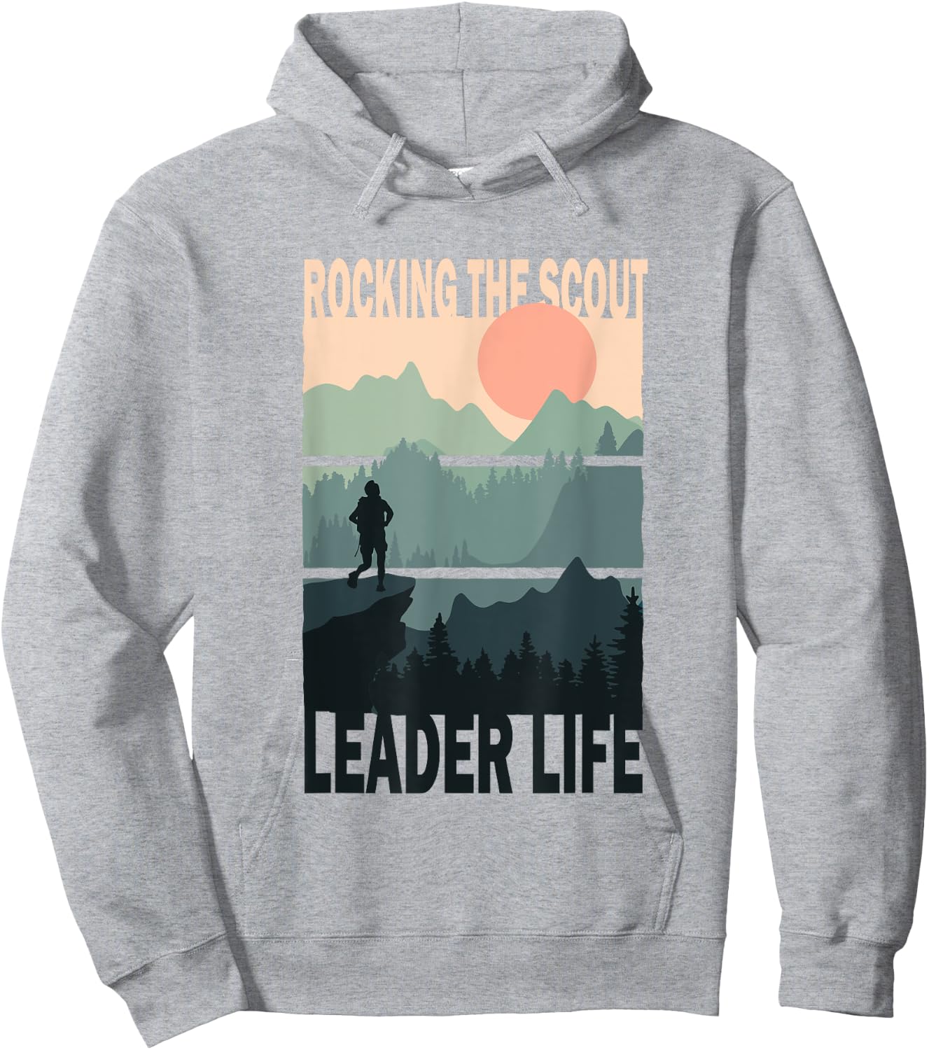 Rocking The Scout Leader Life Cub Master Scouting Hoodie - Hoodie | Ash