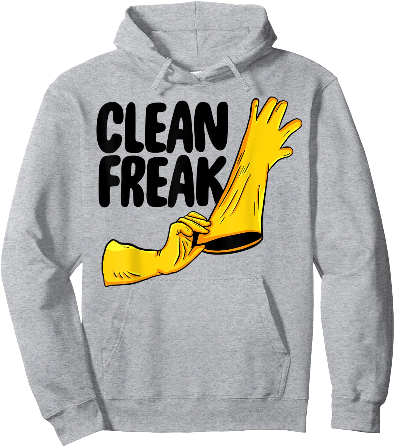 Clean Freak Cleaner Funny Women Cleaning Team Lovers Hoodie - Hoodie | Ash