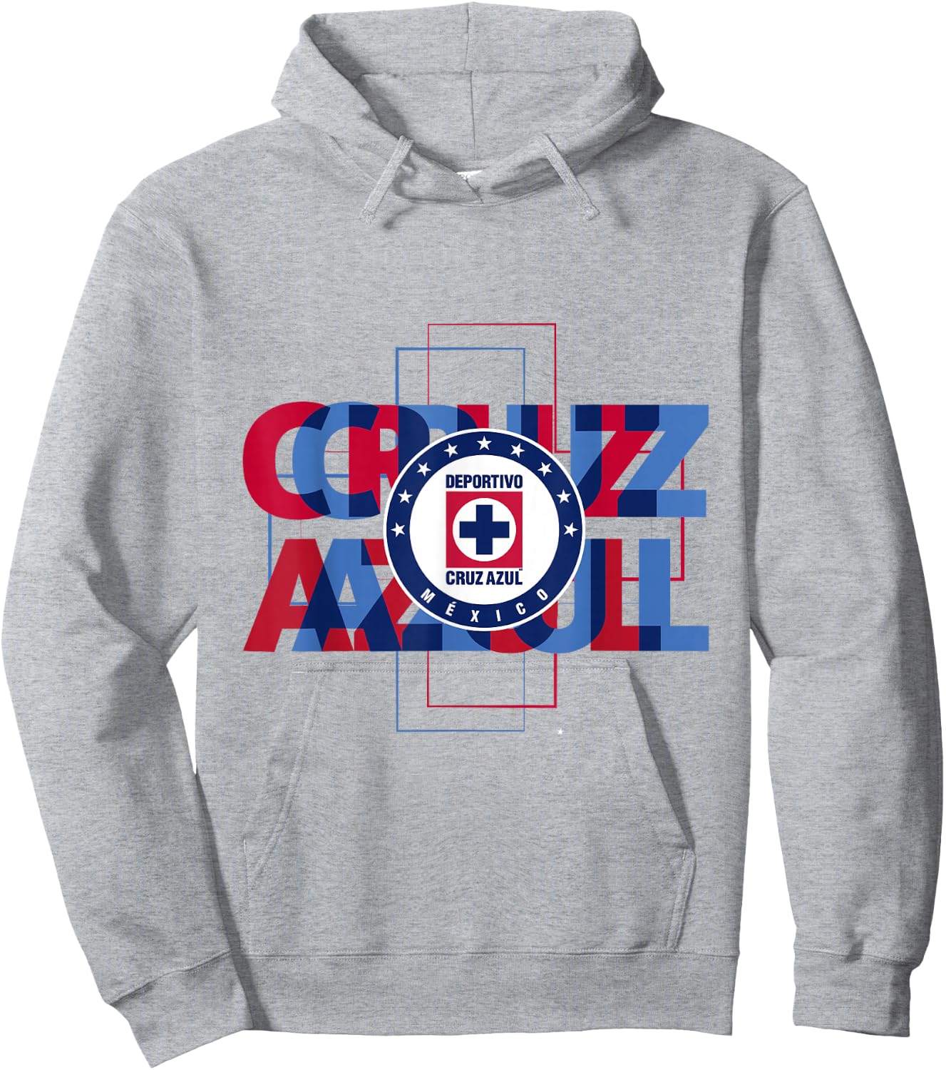 Cruz Azul - Score Big with Our Exclusive Collection Hoodie - Hoodie | Ash