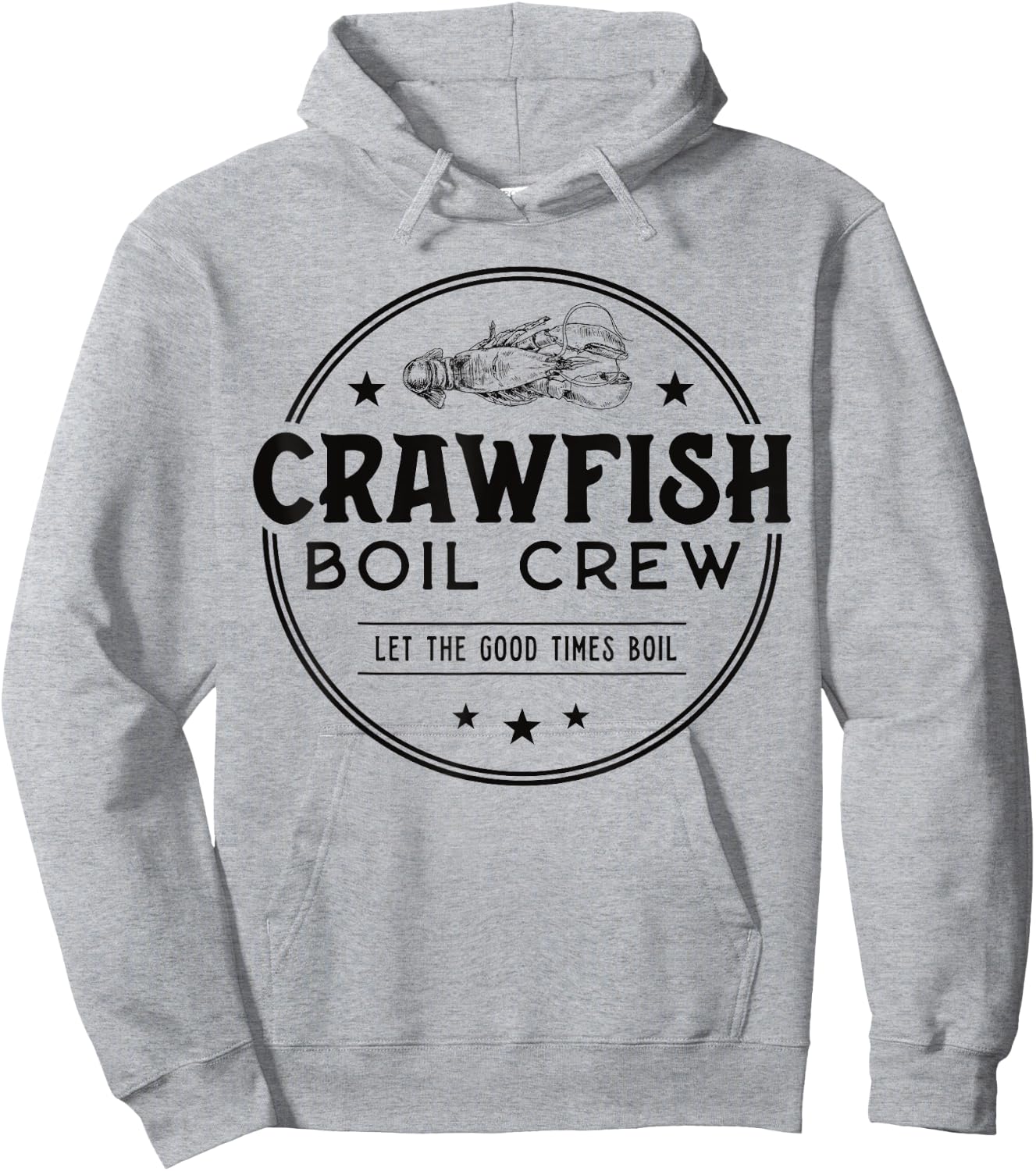 Crawfish Boil Crew Matching Cajun Seafood Crayfish Party Hoodie - Hoodie | Ash