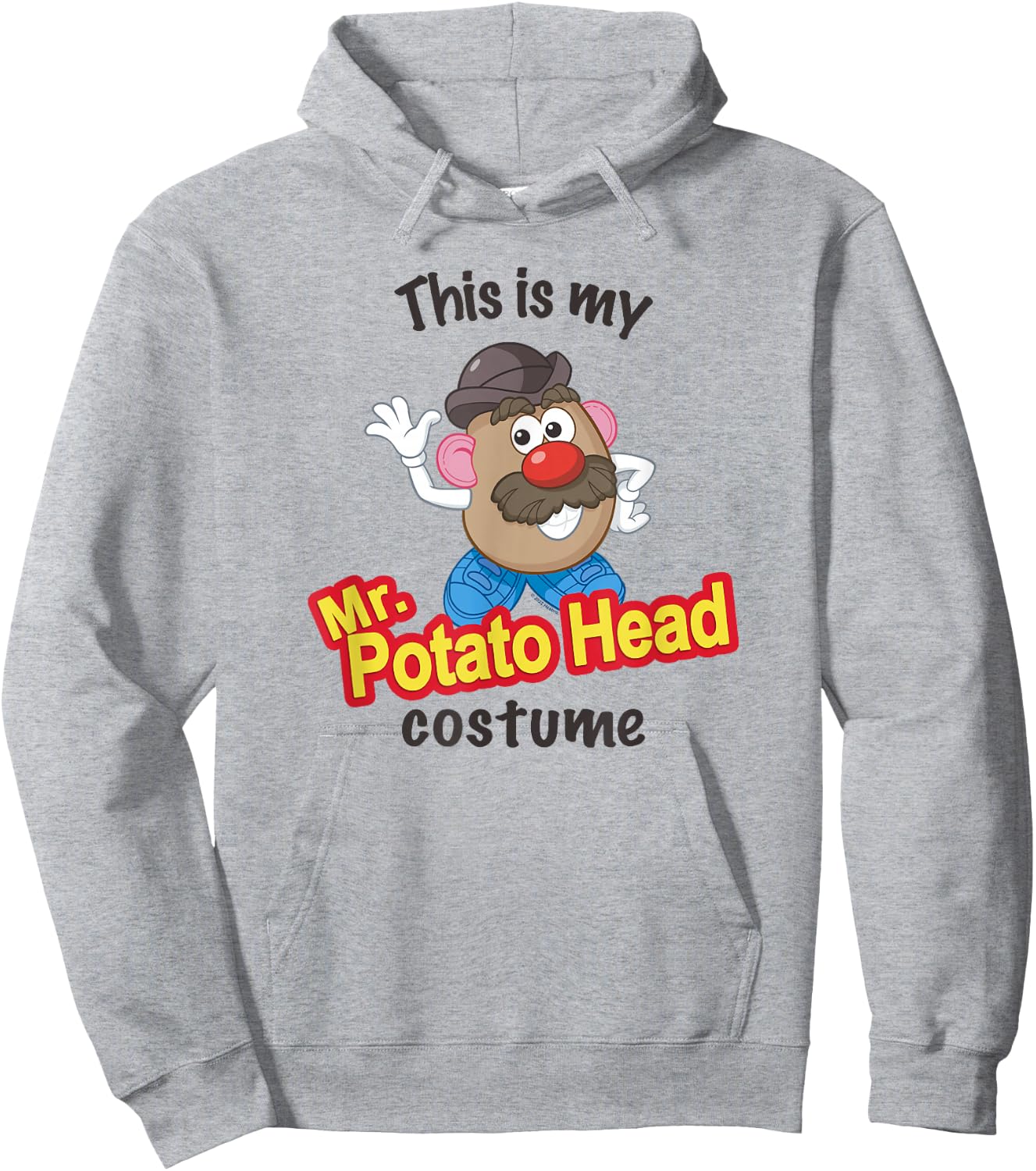 Mr. Potato Head Halloween This Is My Mr. Potato Head Costume Hoodie - Hoodie | Ash