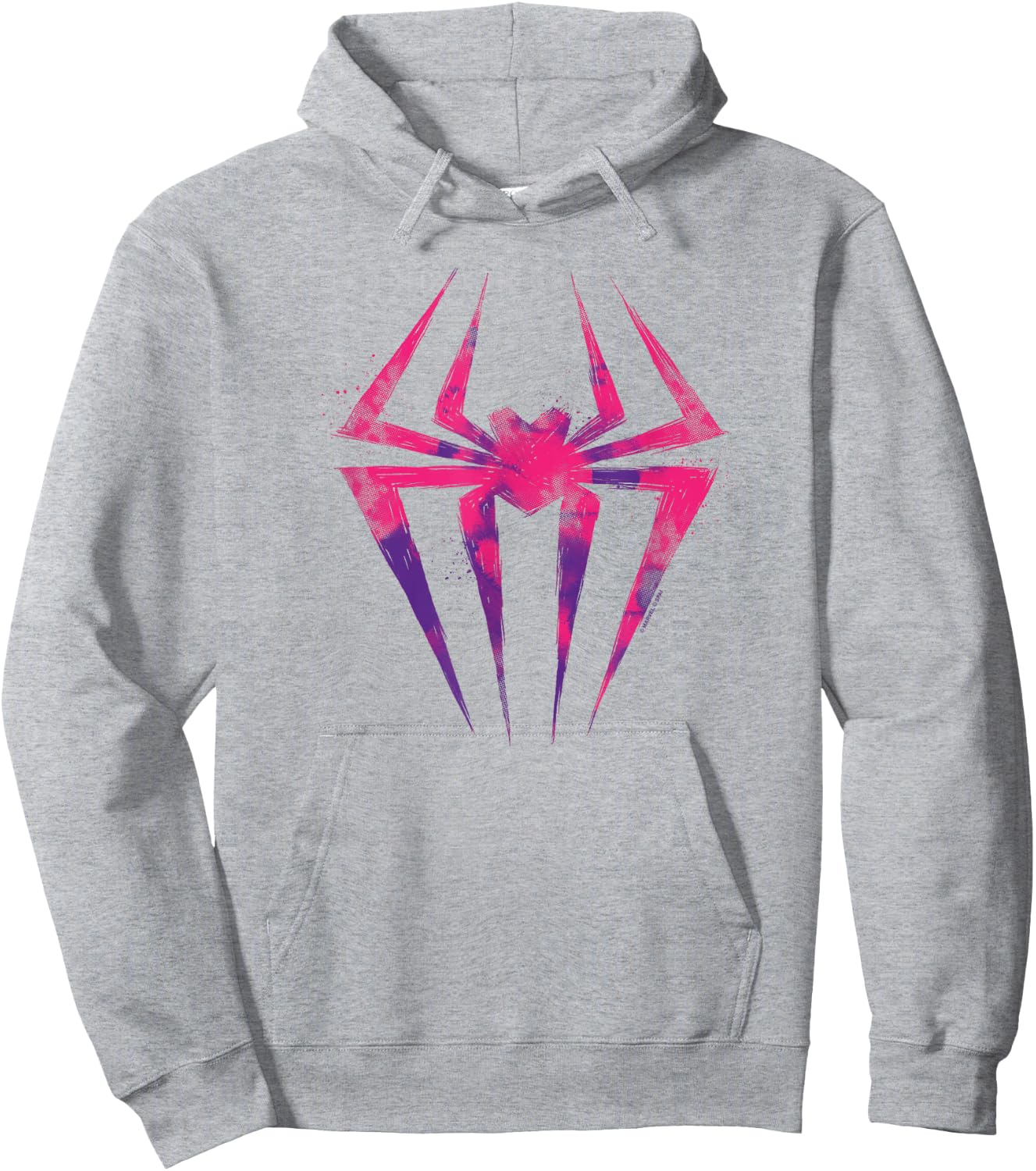 Marvel Spider-Man Across The Spider-Verse Part 1 Pink Logo Hoodie - Hoodie | Ash