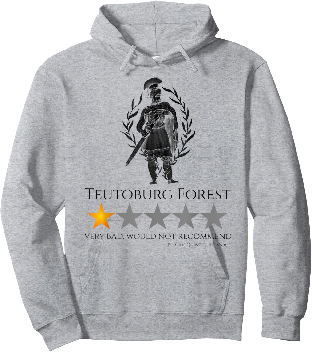 Ancient Roman History Meme - Teutoburg Forest - SPQR Legion Hoodie - Hoodie | Ash