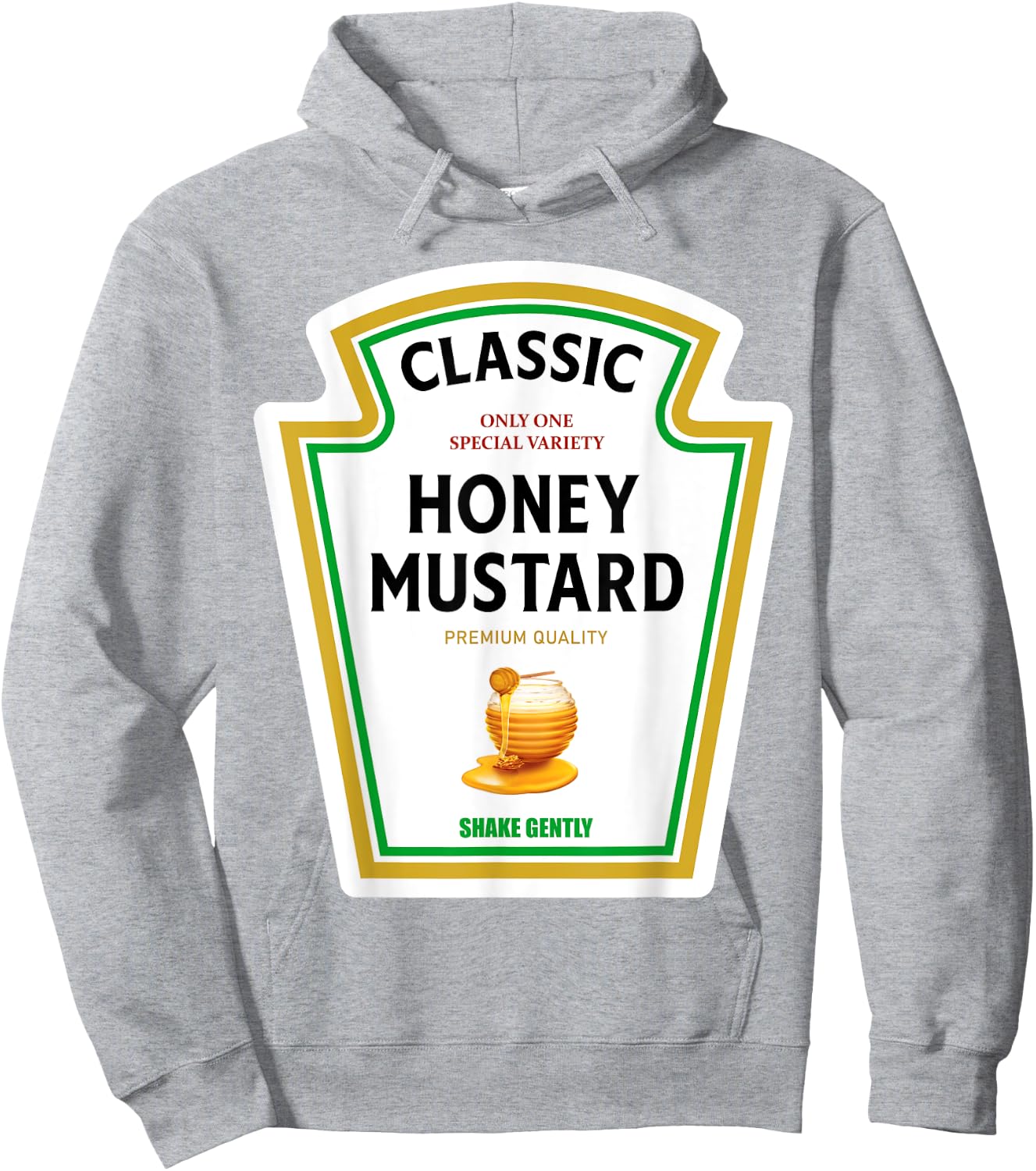 Honey Mustard Halloween 2024 Costume Family Matching Ketchup Hoodie - Hoodie | Ash