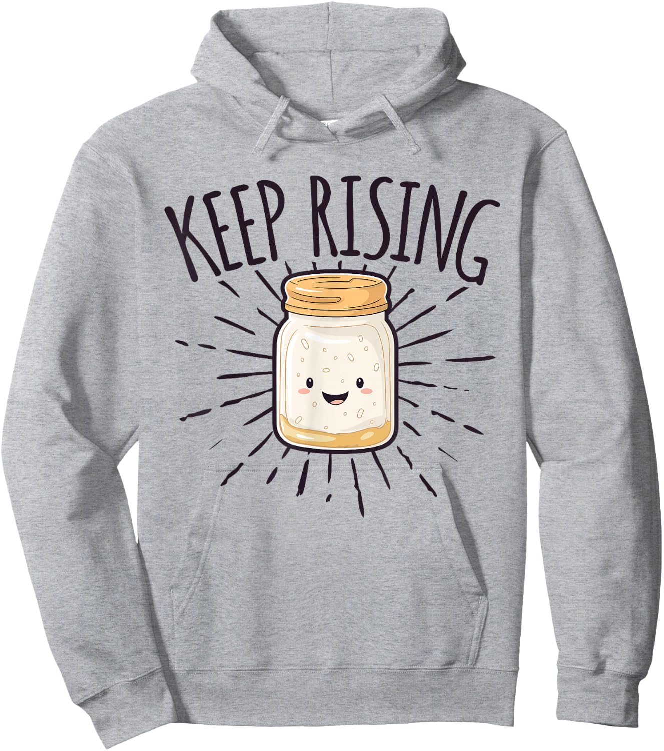 Sourdough Starter Sourdough Bread Baker Hoodie - Hoodie | Ash