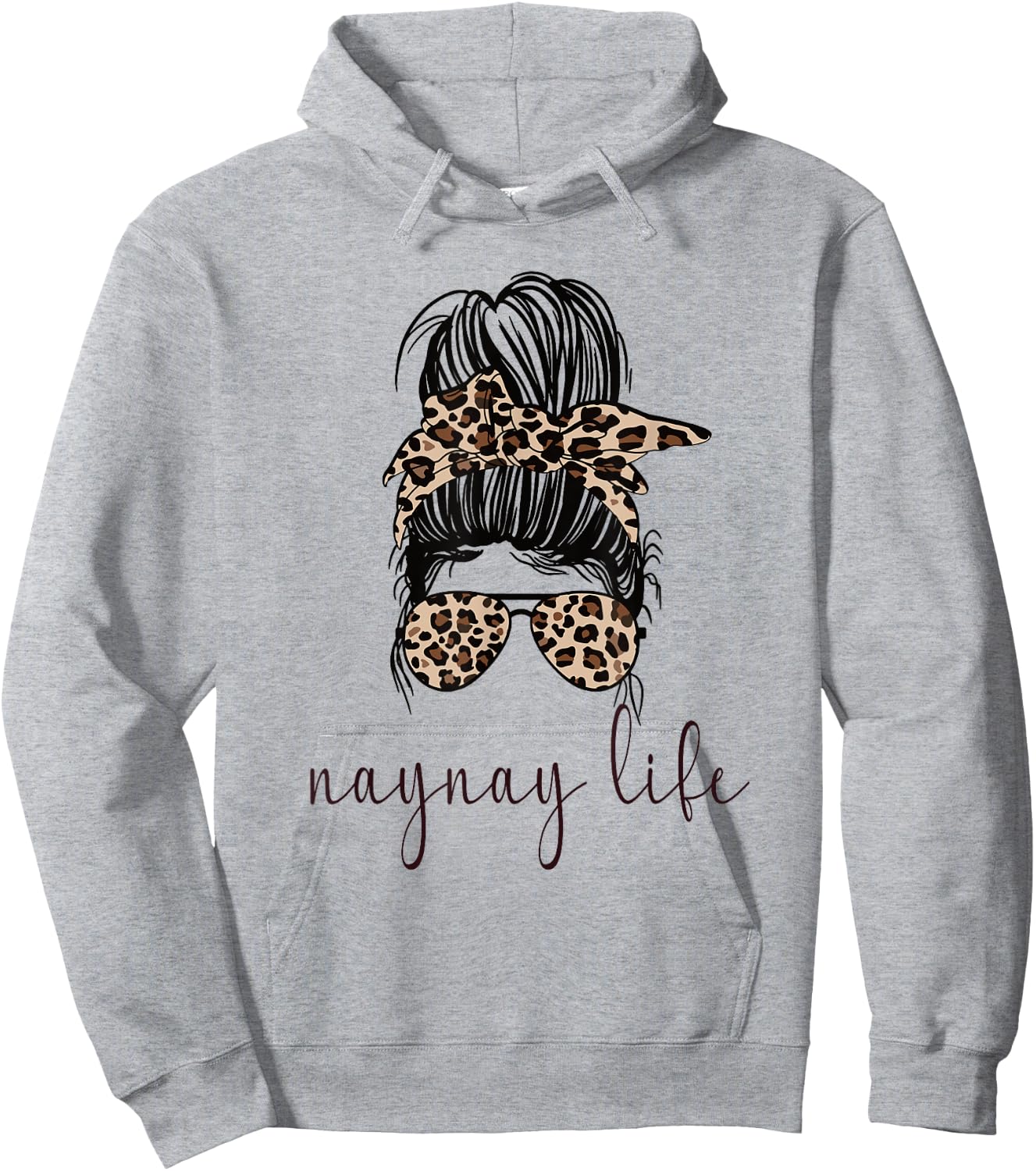 Naynay Life Naynay Grandmother Naynay Grandma Hoodie - Hoodie | Ash