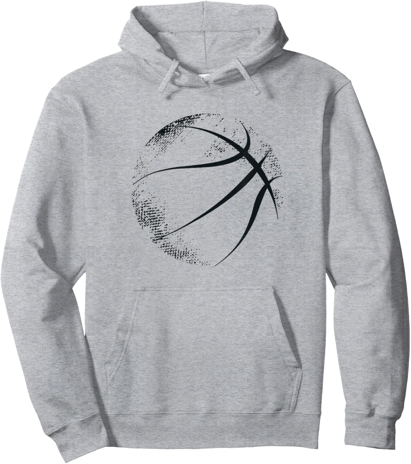 Basketball Graphic Basketball Hoodie - Hoodie | Ash