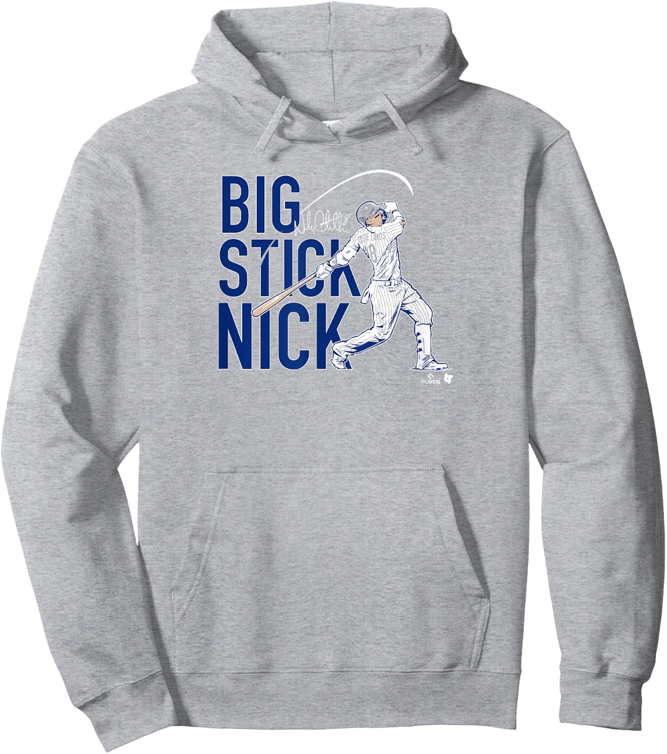 Nick Castellanos - Big Stick Nick - Philadelphia Baseball Hoodie - Hoodie | Ash