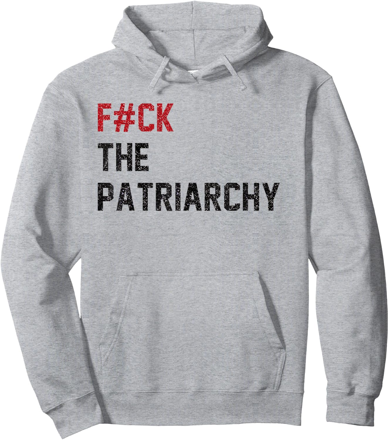 F#ck the Patriarchy Funny Feminist Quote Cute Feminism Women Hoodie - Hoodie | Ash