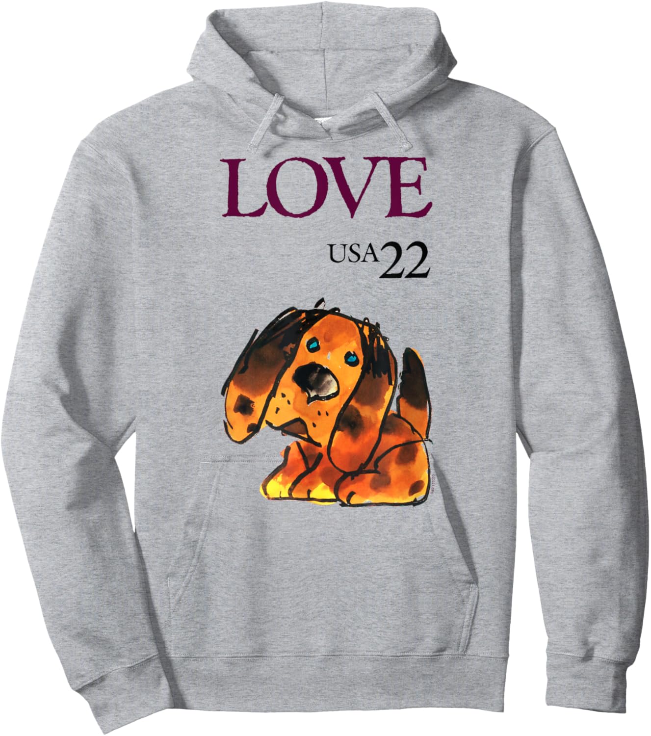 USPS - Love Puppy USA 22 Hoodie - Hoodie | Ash