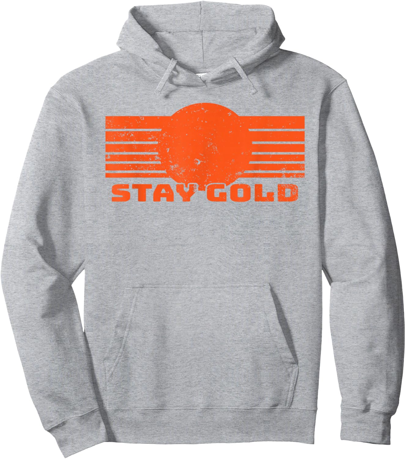 Stay Gold 1980s Outsiders & Hoodie - Hoodie | Ash