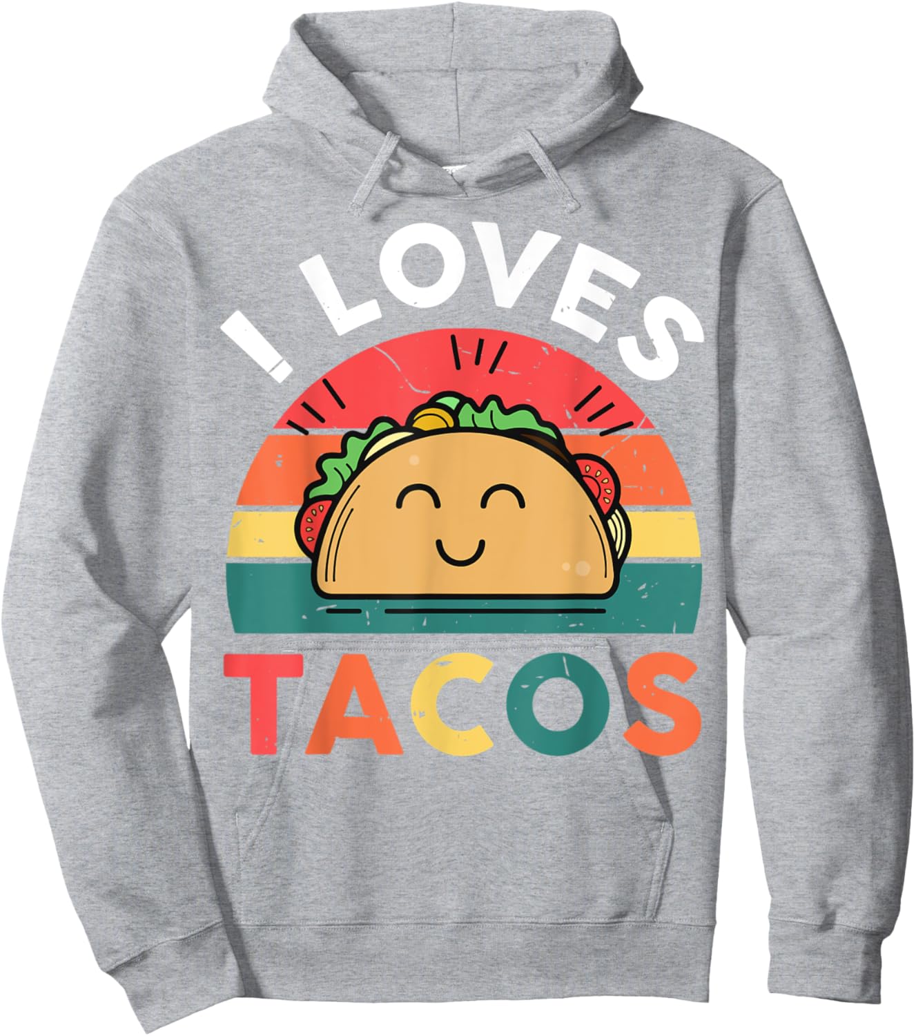 Cinco De Mayo I Loves Taco Shirt Mexican Kids Boy Toddler Hoodie - Hoodie | Ash