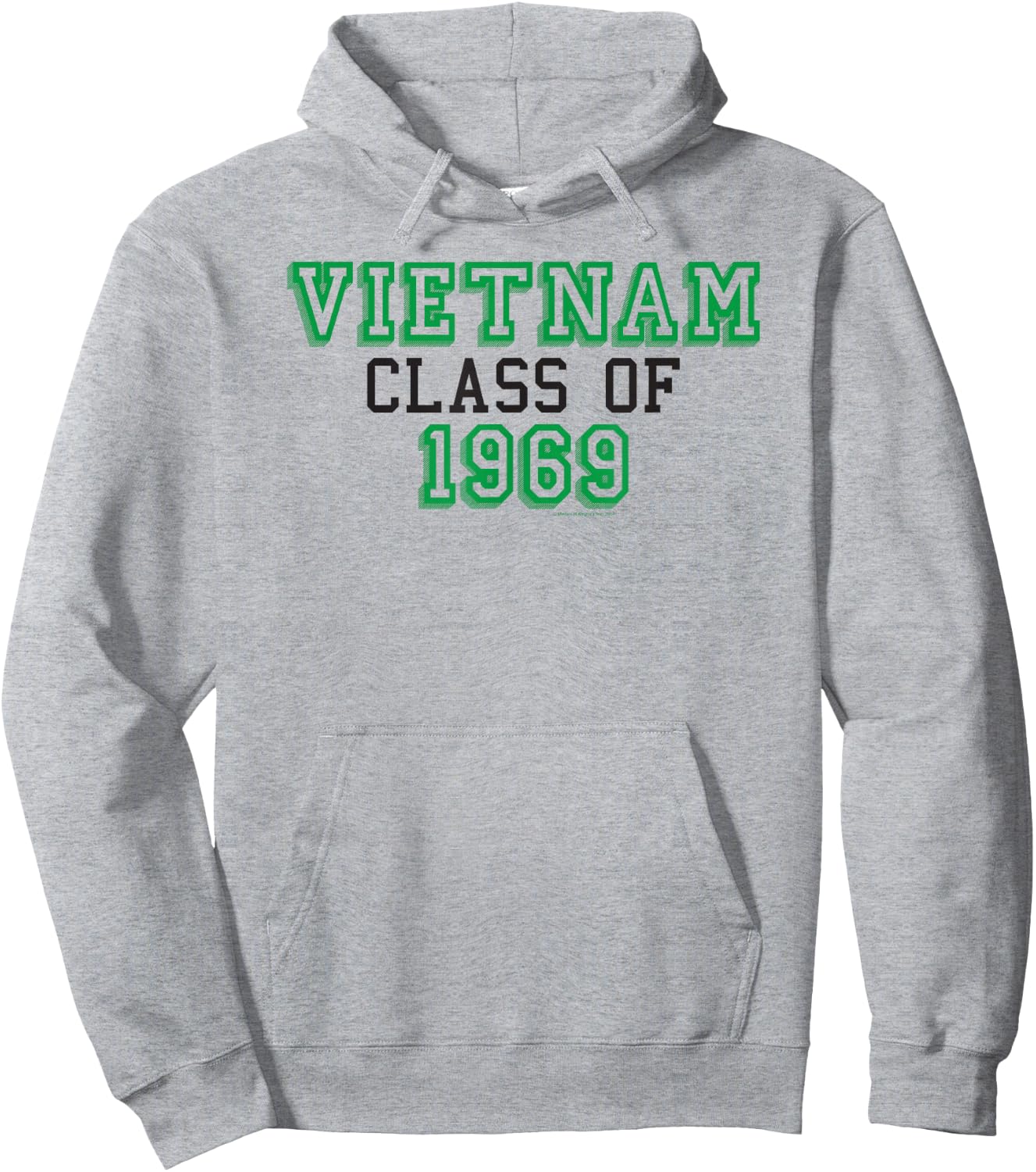 Vietnam Class of 1969 Hoodie - Hoodie | Ash