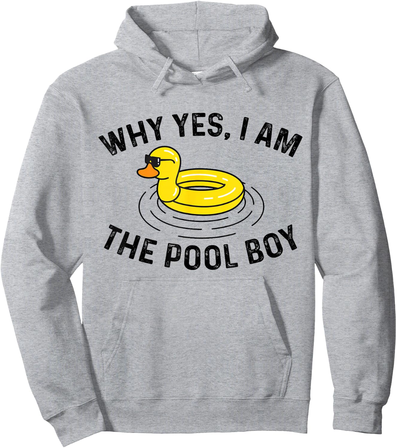 Summer Pool Party Funny Swim Swimmer Swimming Novelty Pun Women Girls Kids Hoodie - Hoodie | Ash