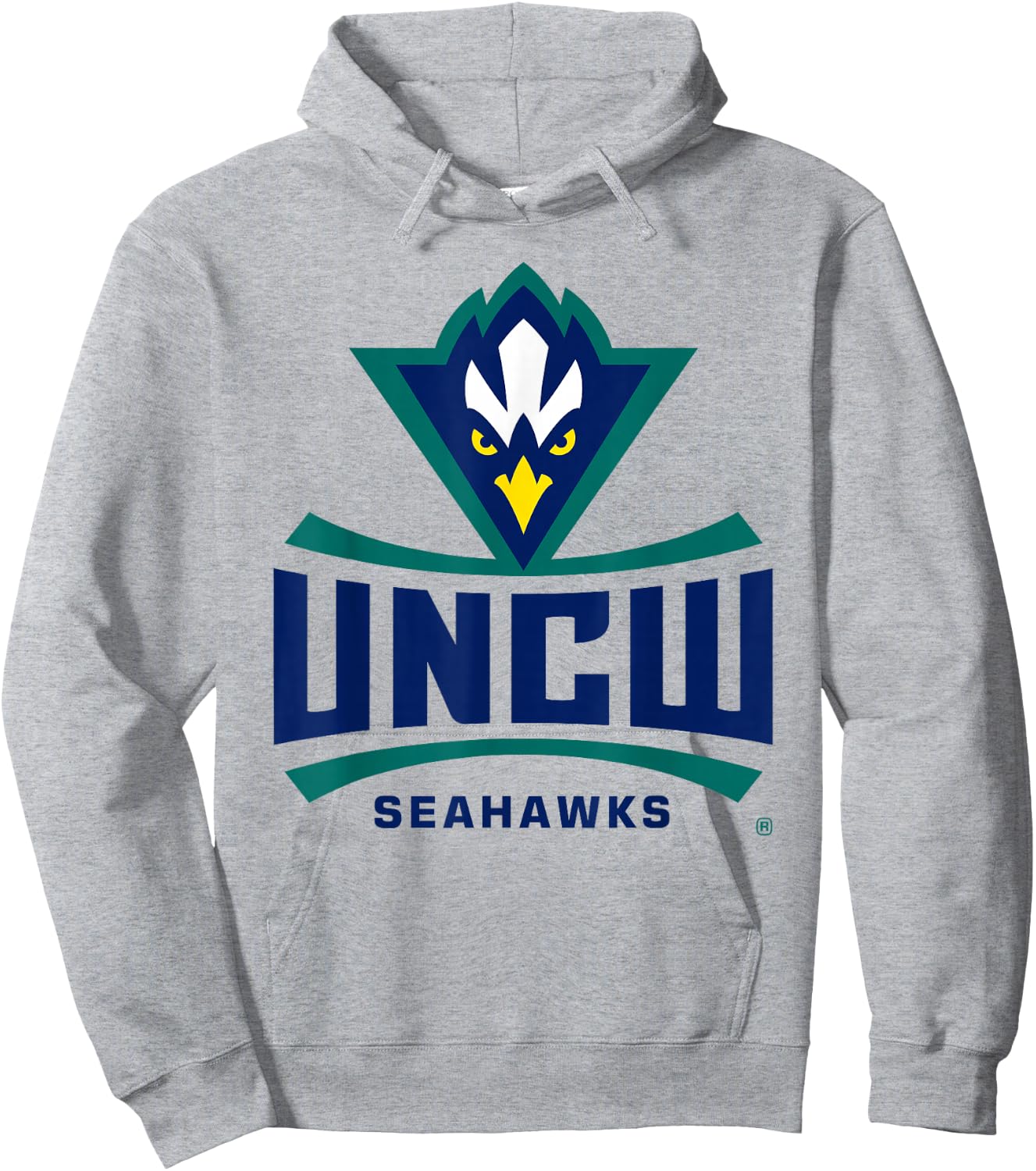 North Carolina Wilmington Seahawks | NCAA UNC | PPNCW010 Hoodie - Hoodie | Ash
