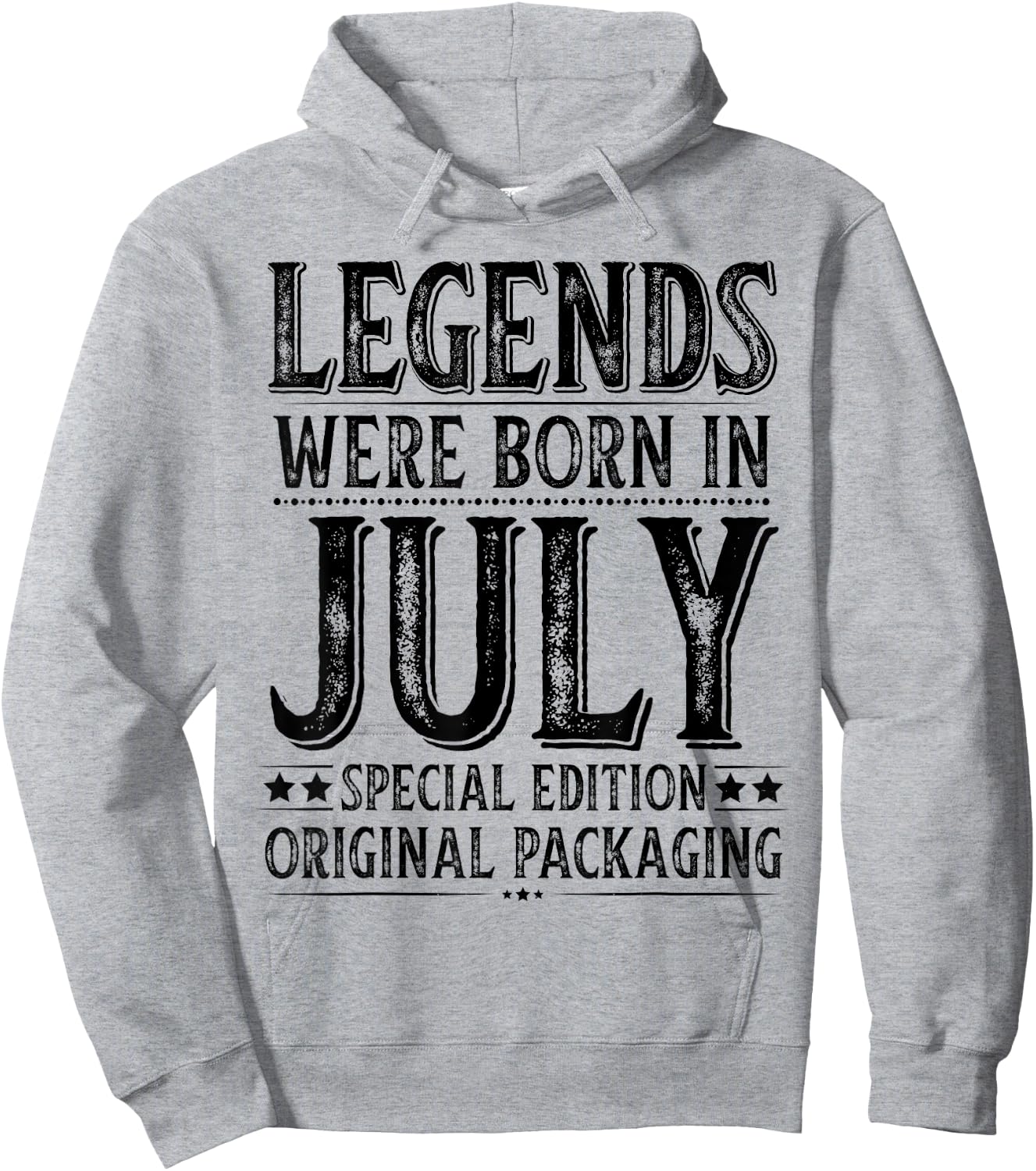July Birthday Legends Were Born in July Funny Husband Dad Hoodie - Hoodie | Ash