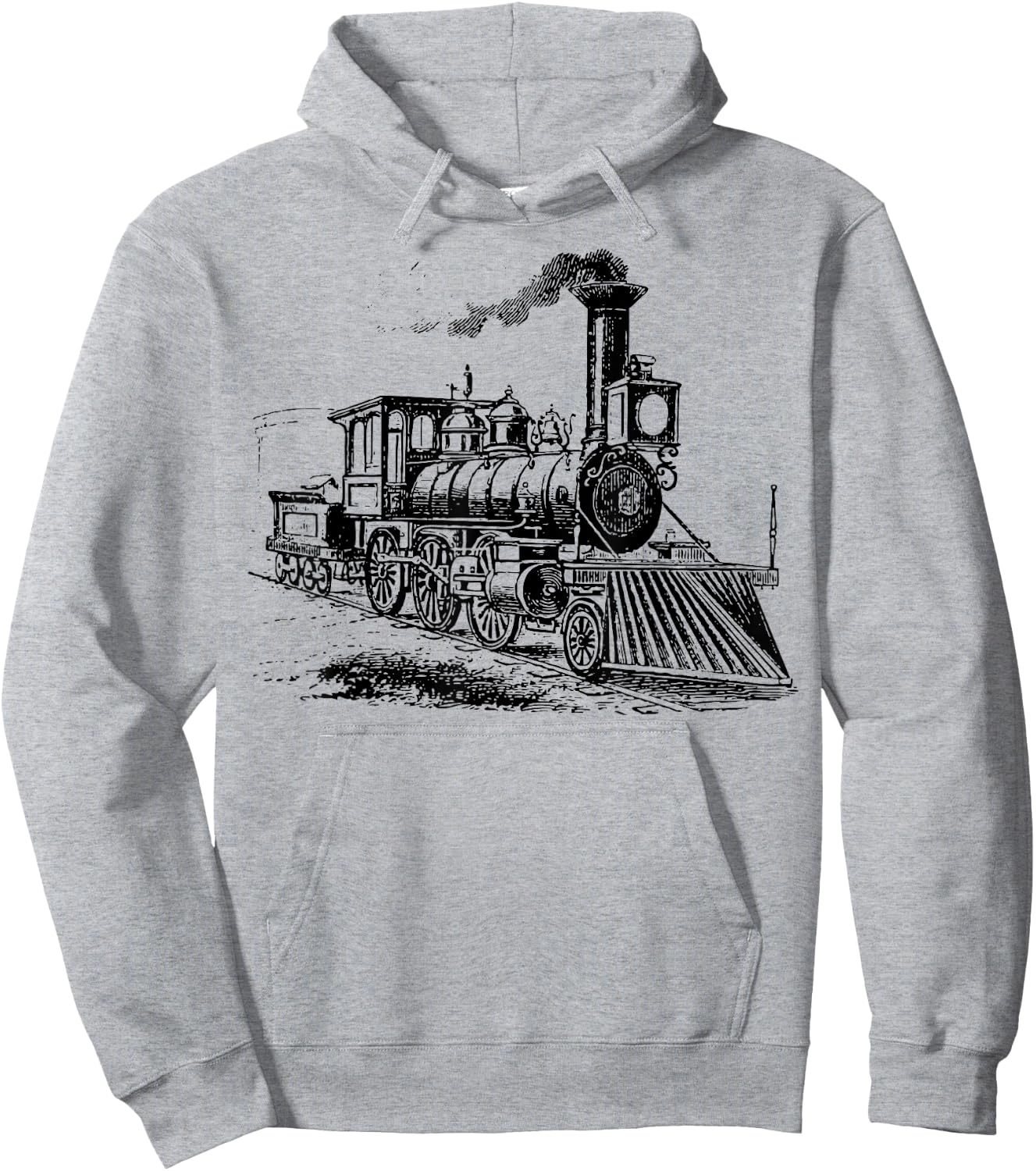 Sheldon Retro Vintage Train Steam Locomotive History Teacher Women Girls Kids Hoodie - Hoodie | Ash