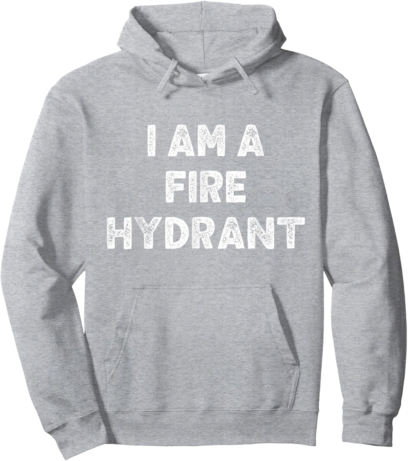 I Am A Fire Hydrant Halloween I'm Simple Costume Easy Hoodie - Hoodie | Ash