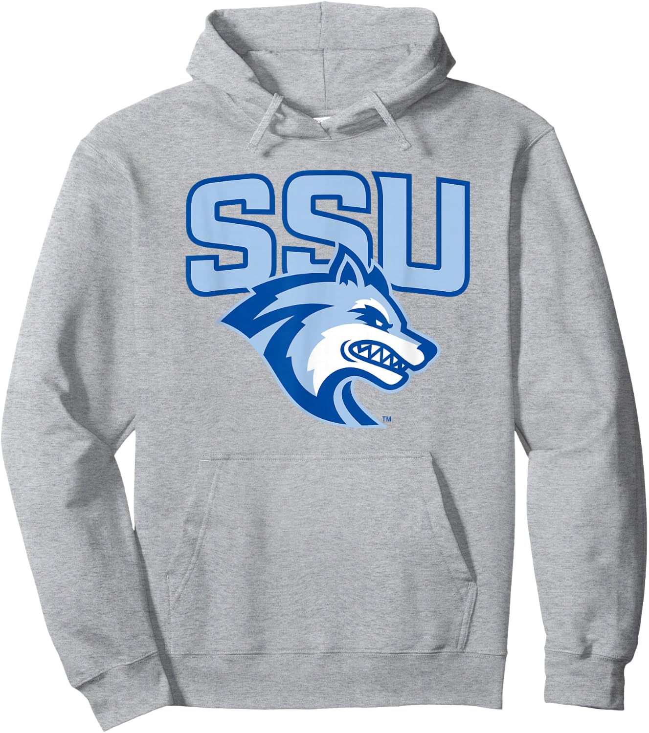 Sonoma State University Seawolves SSU Seawolf Hoodie - Hoodie | Ash