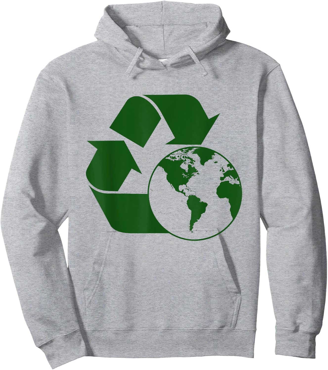 Recycle shirt for , recycle for girls, recycle for boys Hoodie - Hoodie | Ash