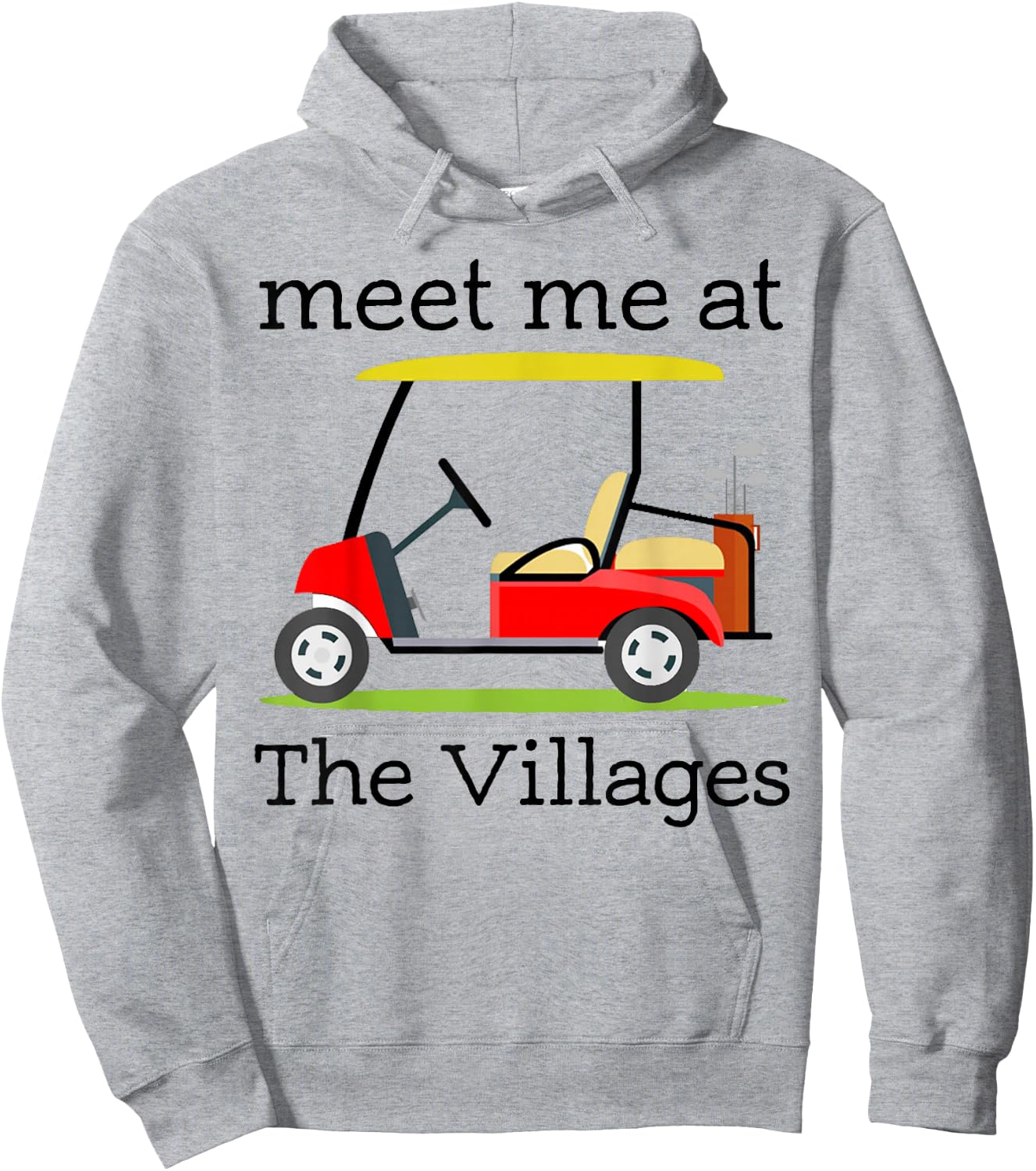 The Villages Florida Retirement Golf Hoodie - Hoodie | Ash