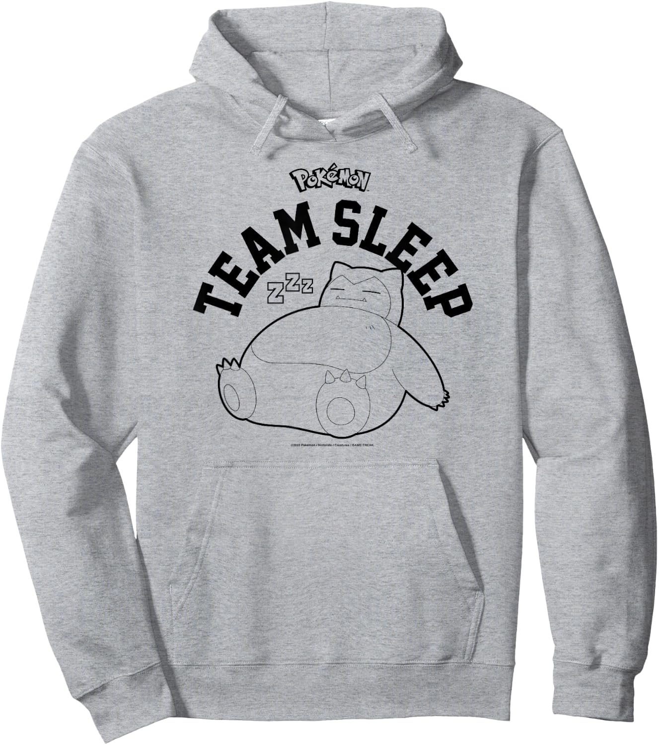 Pokémon - Snorlax Team Sleep Hoodie - Hoodie | Ash