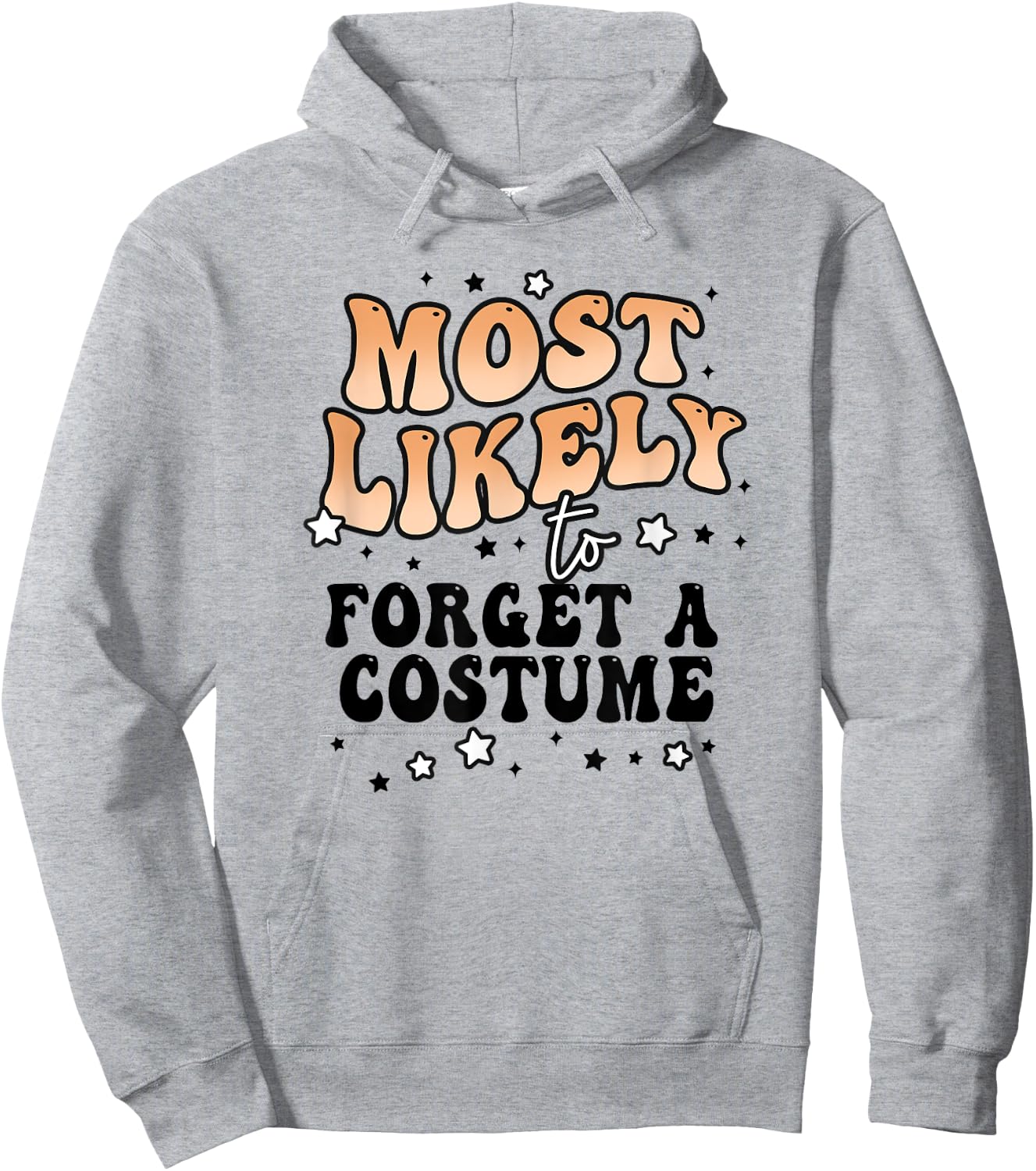 Most Likely To Forget A Costume Matching Halloween Group Hoodie - Hoodie | Ash