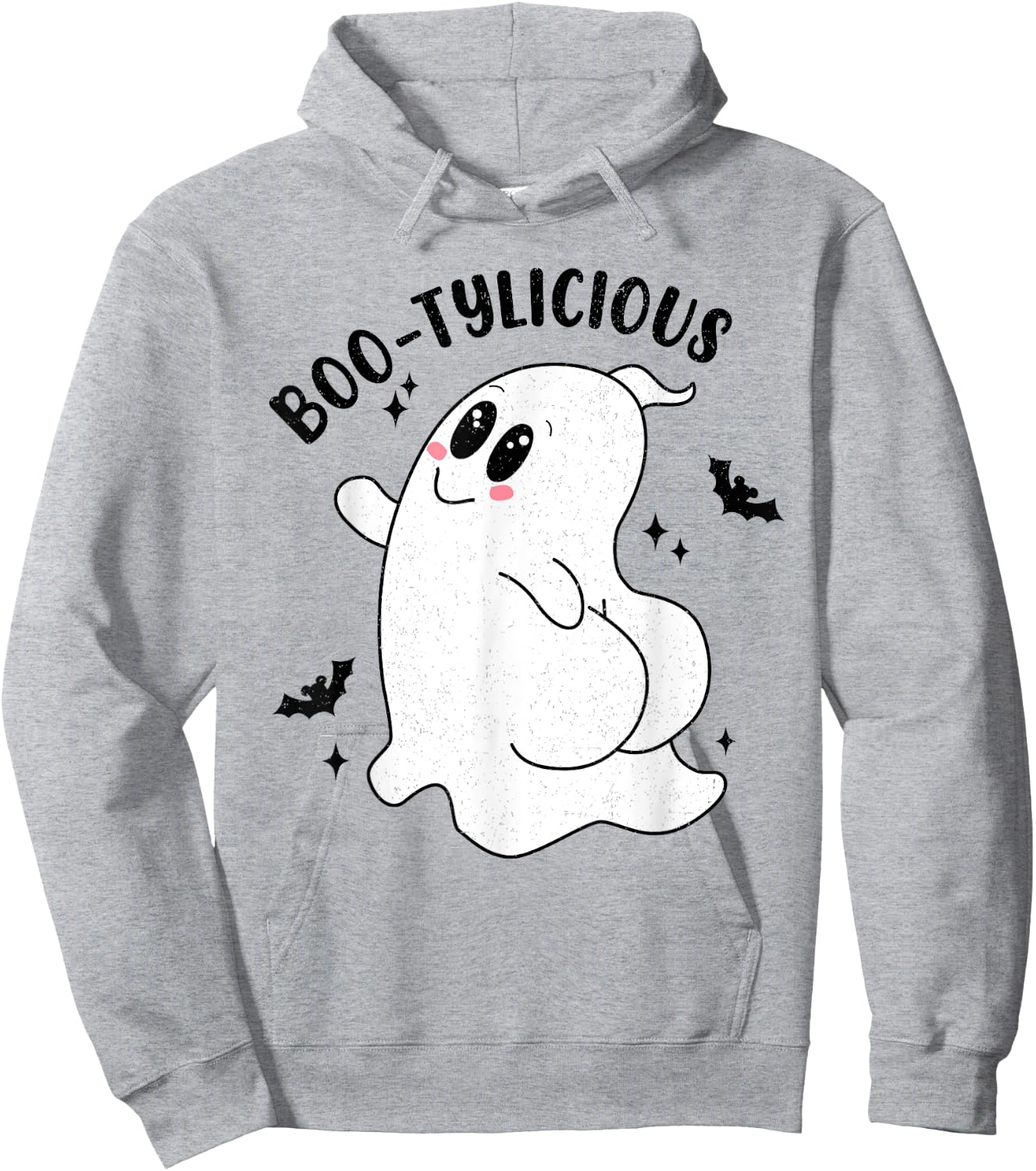 Working On My Booty Funny Halloween Workout Gym Women Hoodie - Hoodie | Ash