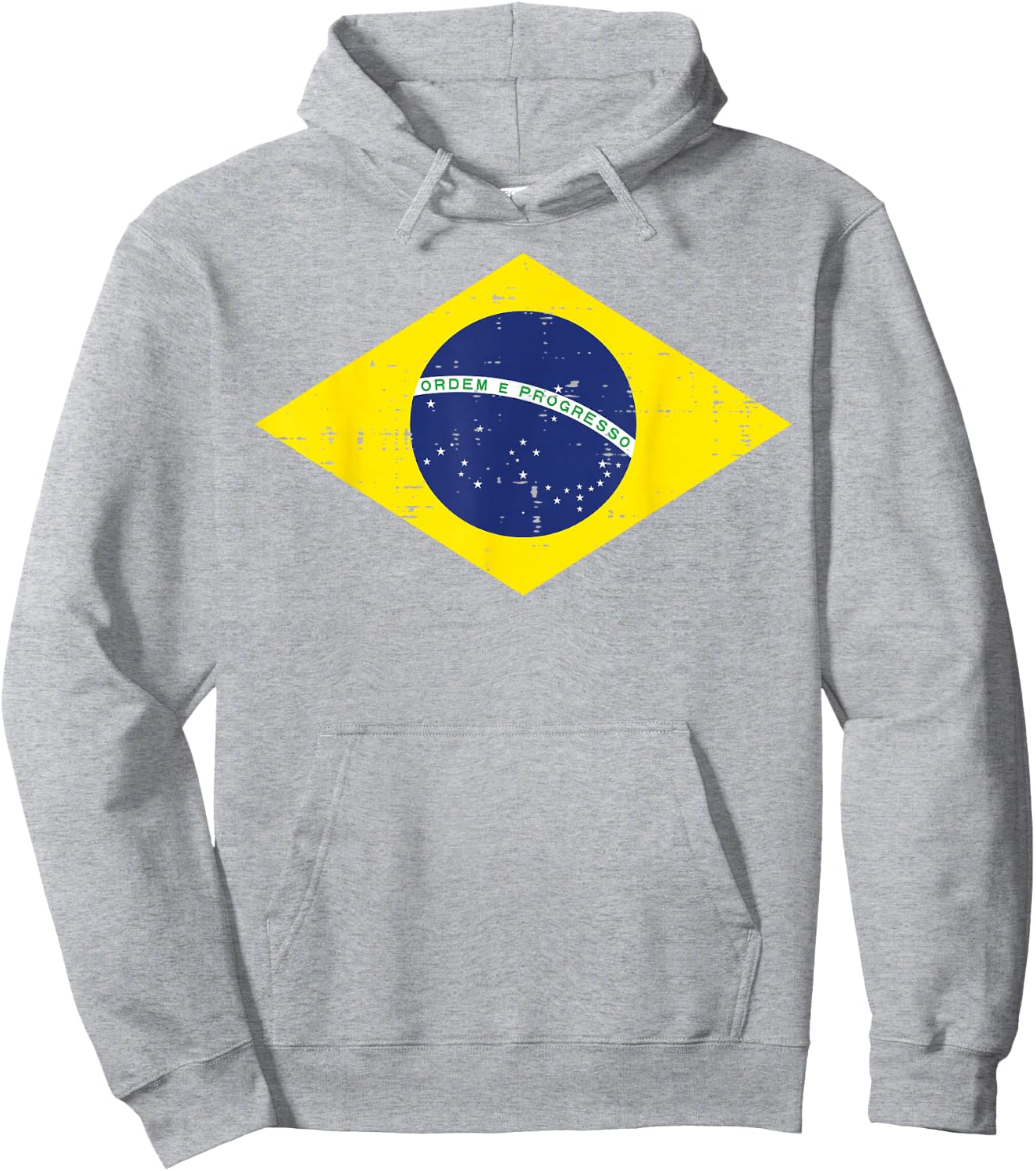 Green Brazil Flag Soccer Fan Men Women Boys Girls Kids Hoodie - Hoodie | Ash