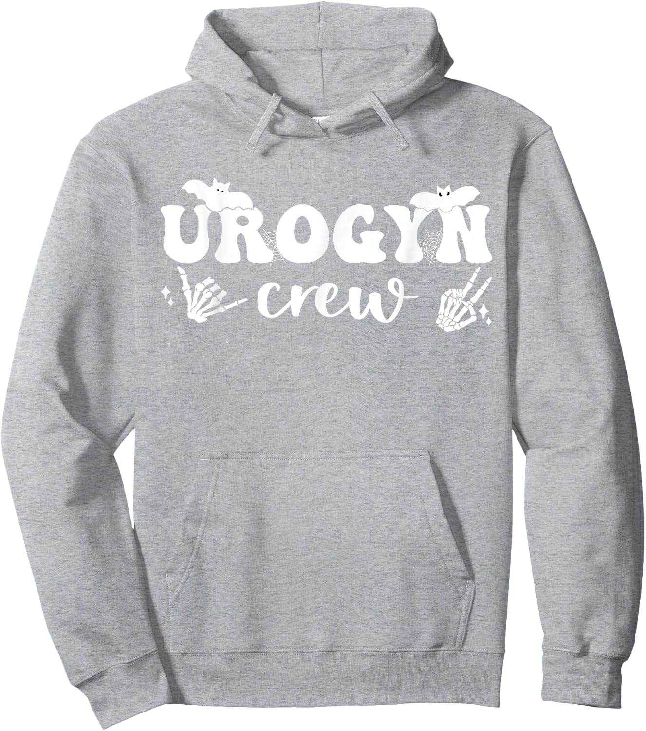 Halloween UROGYN Nurse Crew Spooky Urogynecology Nurse Squad Hoodie - Hoodie | Ash