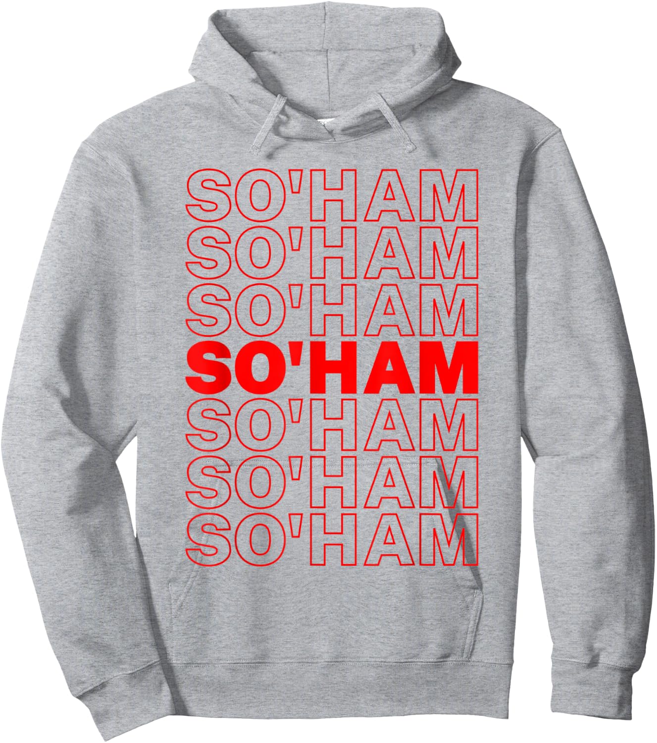 So'Ham Soham Meditation Mantra Hindu Yoga Hoodie - Hoodie | Ash