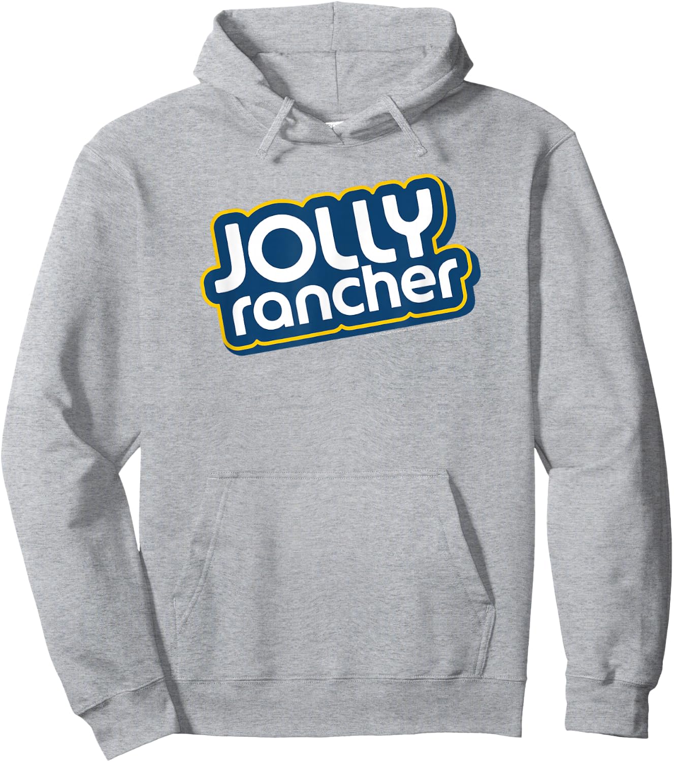 Jolly Rancher Centered Slanted Logo Hoodie - Hoodie | Ash