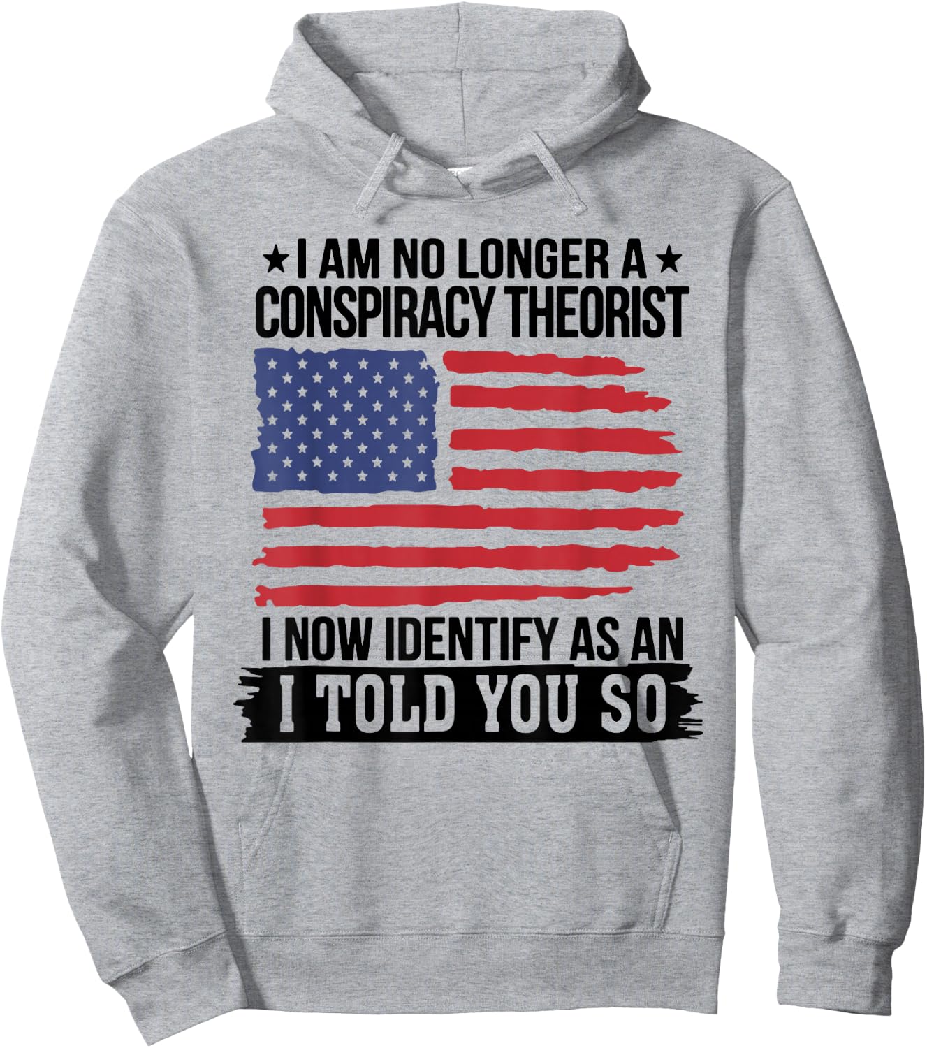 I Am No Longer A Conspiracy Theorist As an I Told You So Hoodie - Hoodie | Ash