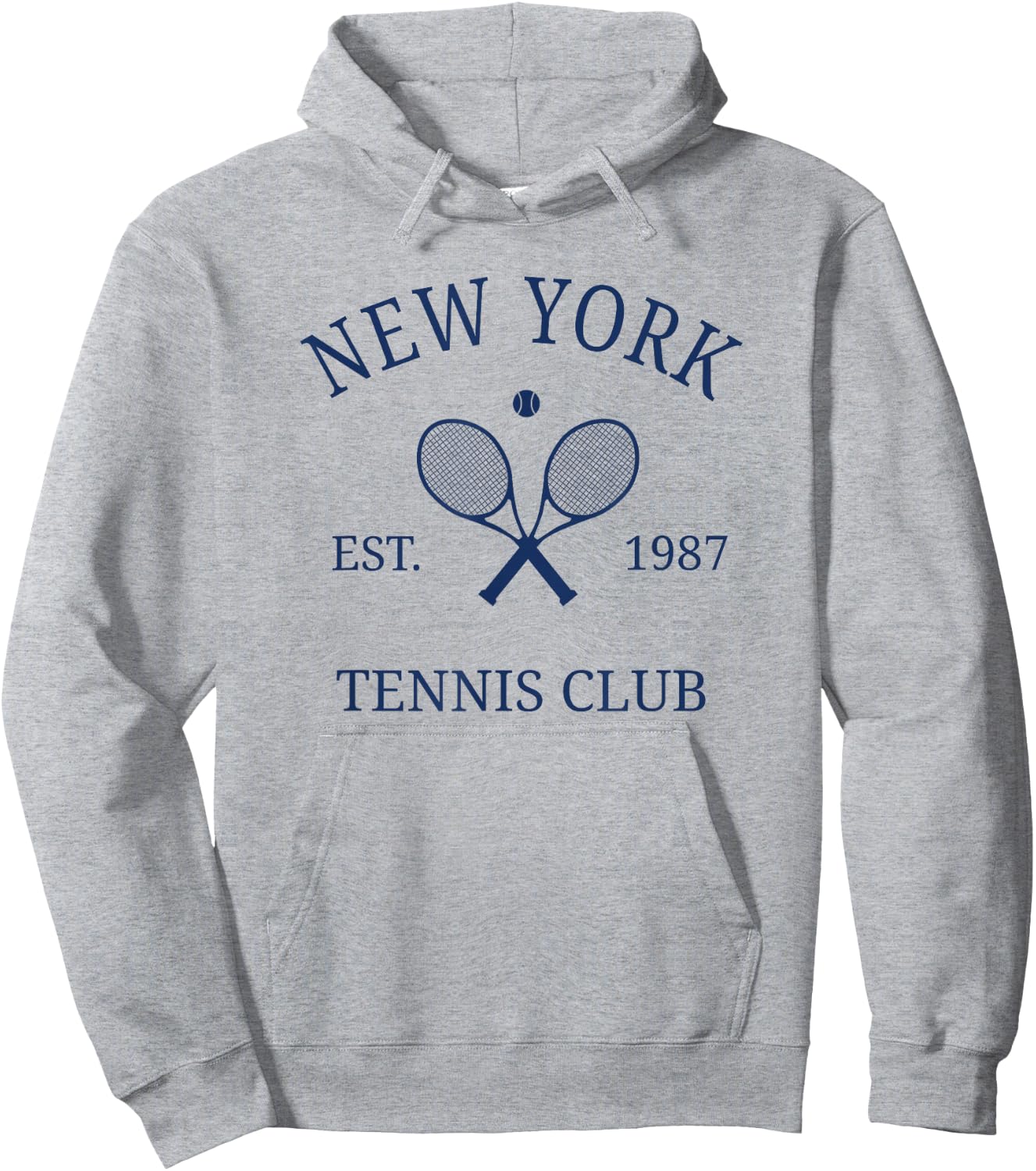 New York Athletics Tennis Club Racquet Prep NY Hoodie - Hoodie | Ash