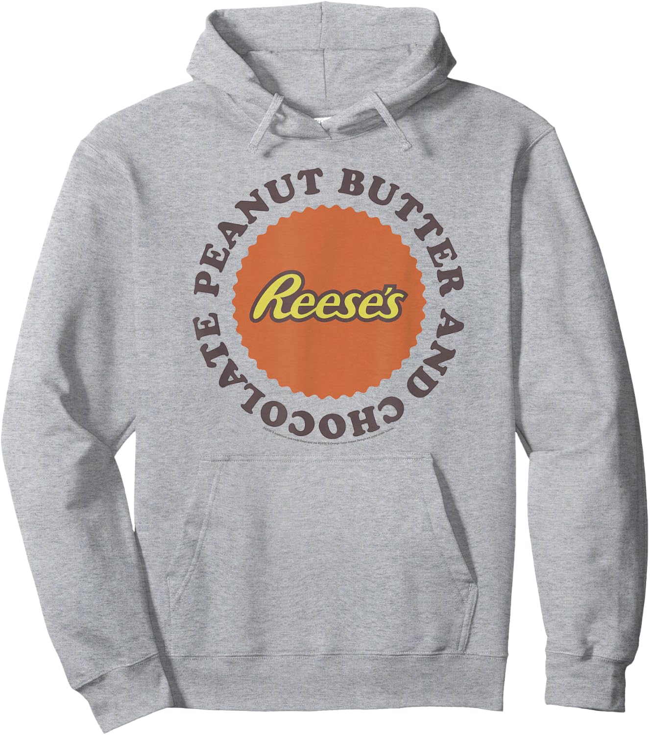 Reese's Peanut Butter Chocolate Circle Hoodie - Hoodie | Ash