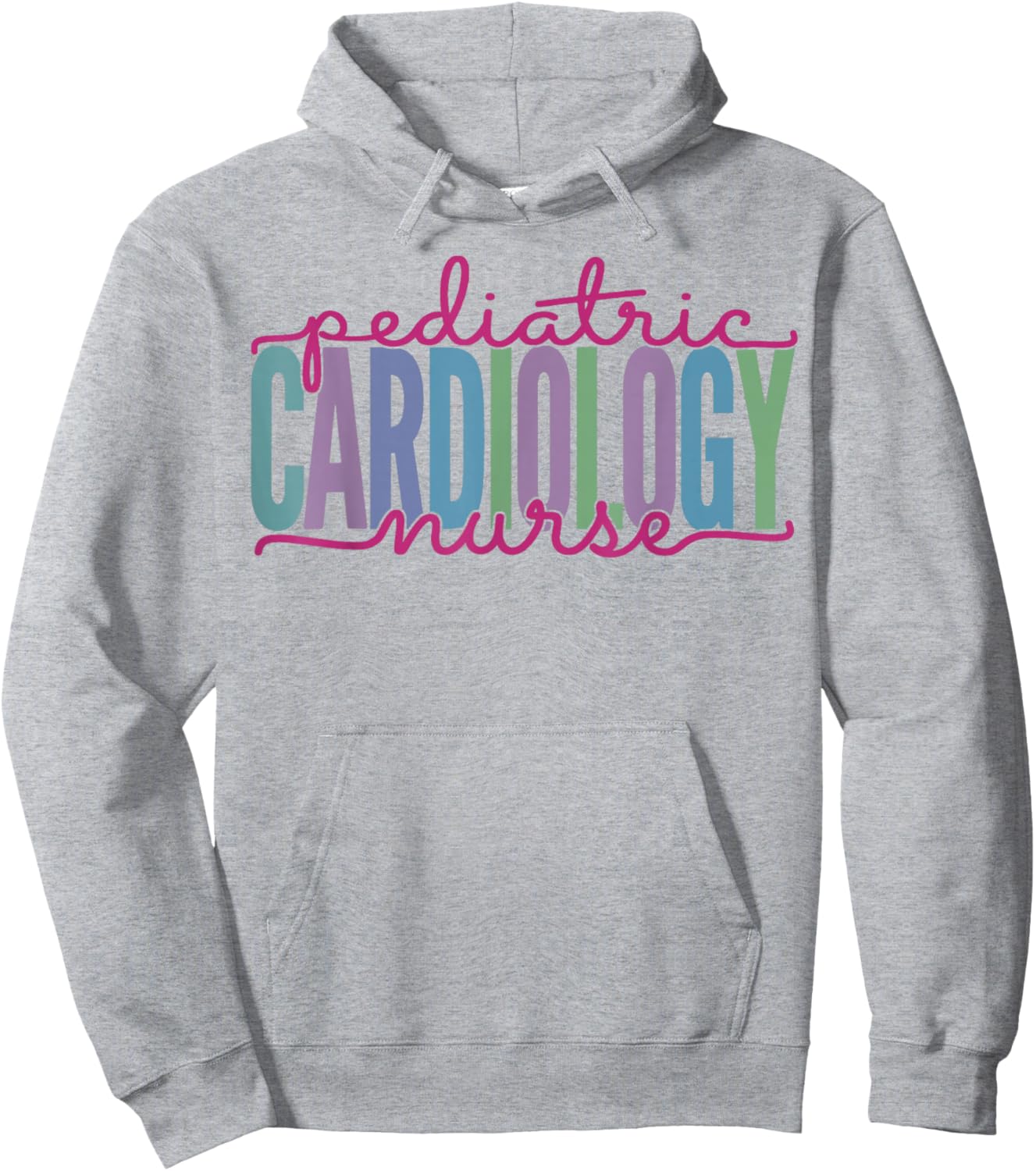 Pediatric Cardiology Nurse Practitioner Funny Cardiac Nurse Hoodie - Hoodie | Ash