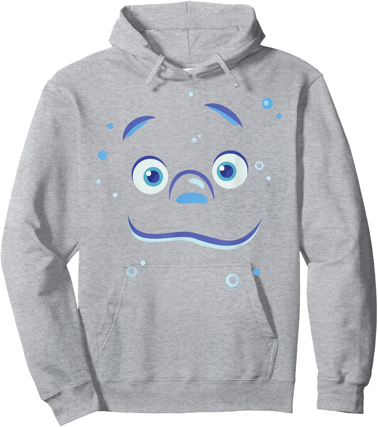 Disney and Pixar’s Elemental Wade Ripple Big Face Costume Hoodie - Hoodie | Ash