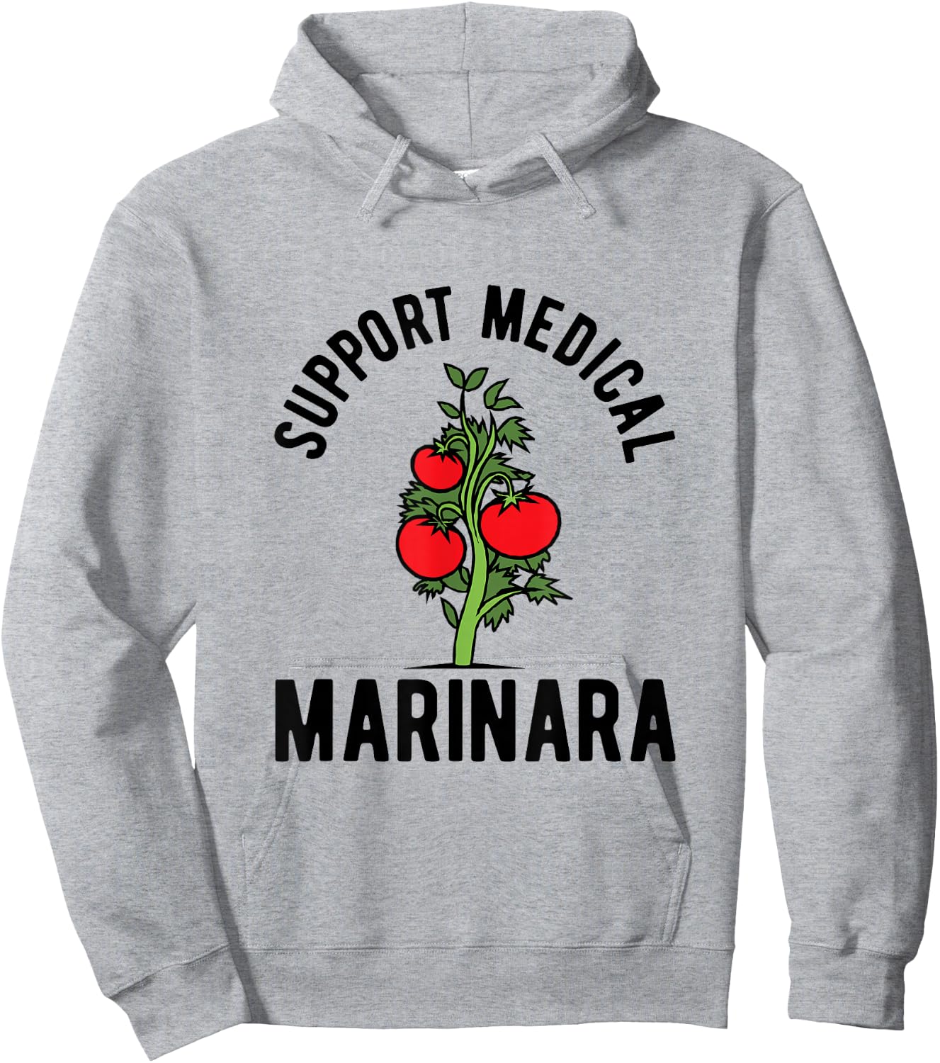 Support medical Marinara funny Italian pasta sauce Hoodie - Hoodie | Ash