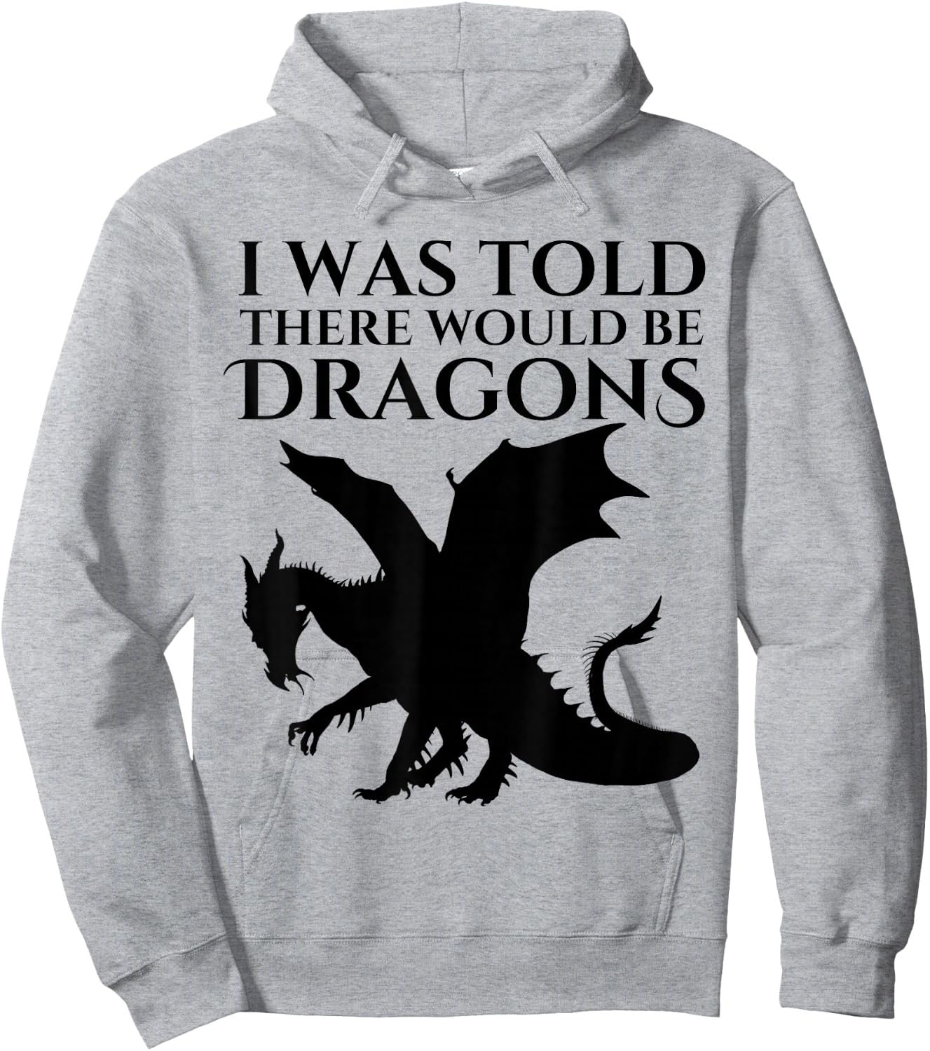 I Was Told There Would Be Dragons Renaissance Fair Hoodie - Hoodie | Ash