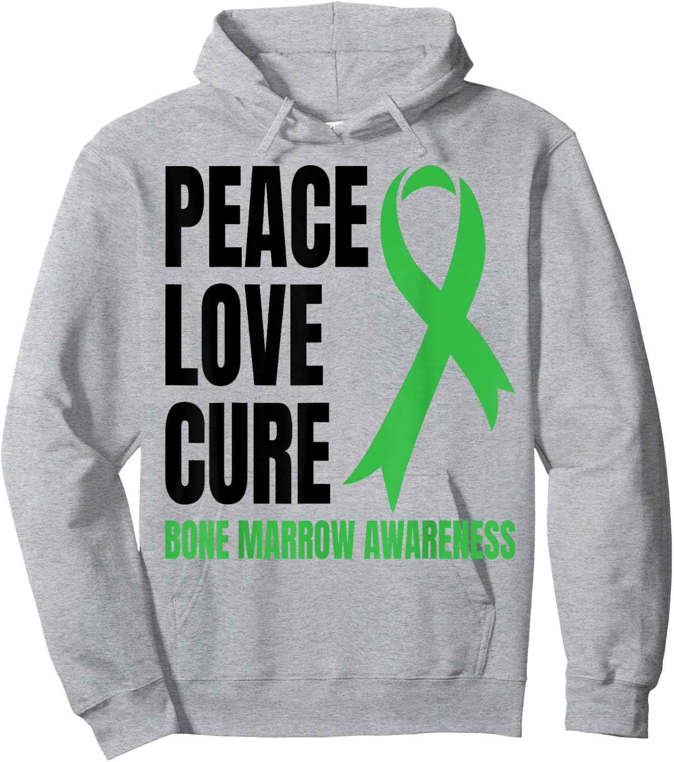 Bone Marrow Supplement Bone Marrow Donor Warrior Hoodie - Hoodie | Ash