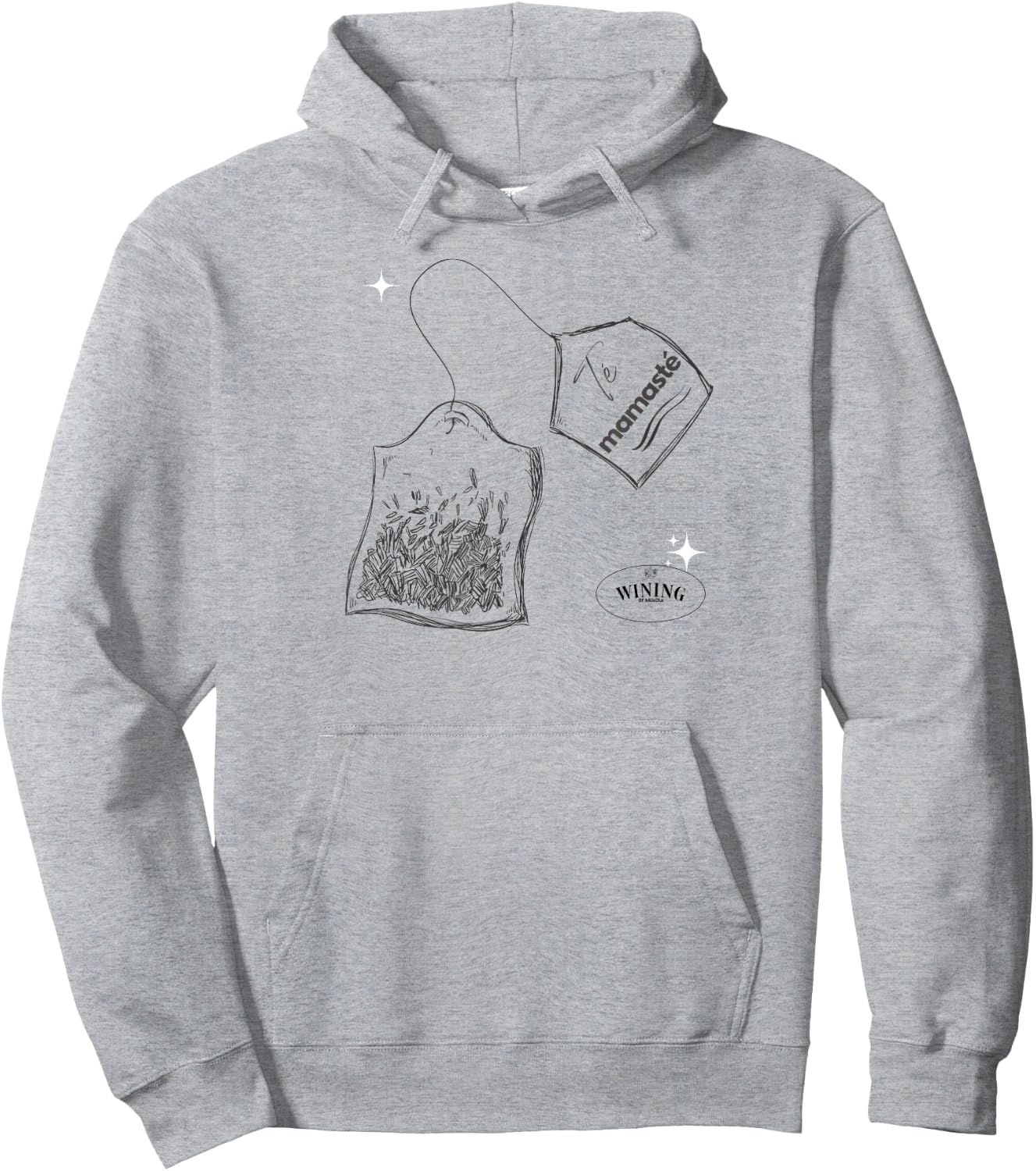 Tea Namaste Hoodie - Hoodie | Ash