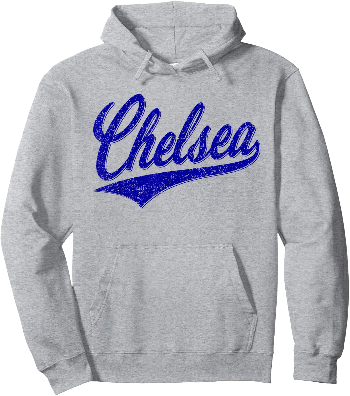 Chelsea London England Varsity Script Classic Sport Jersey Hoodie - Hoodie | Ash