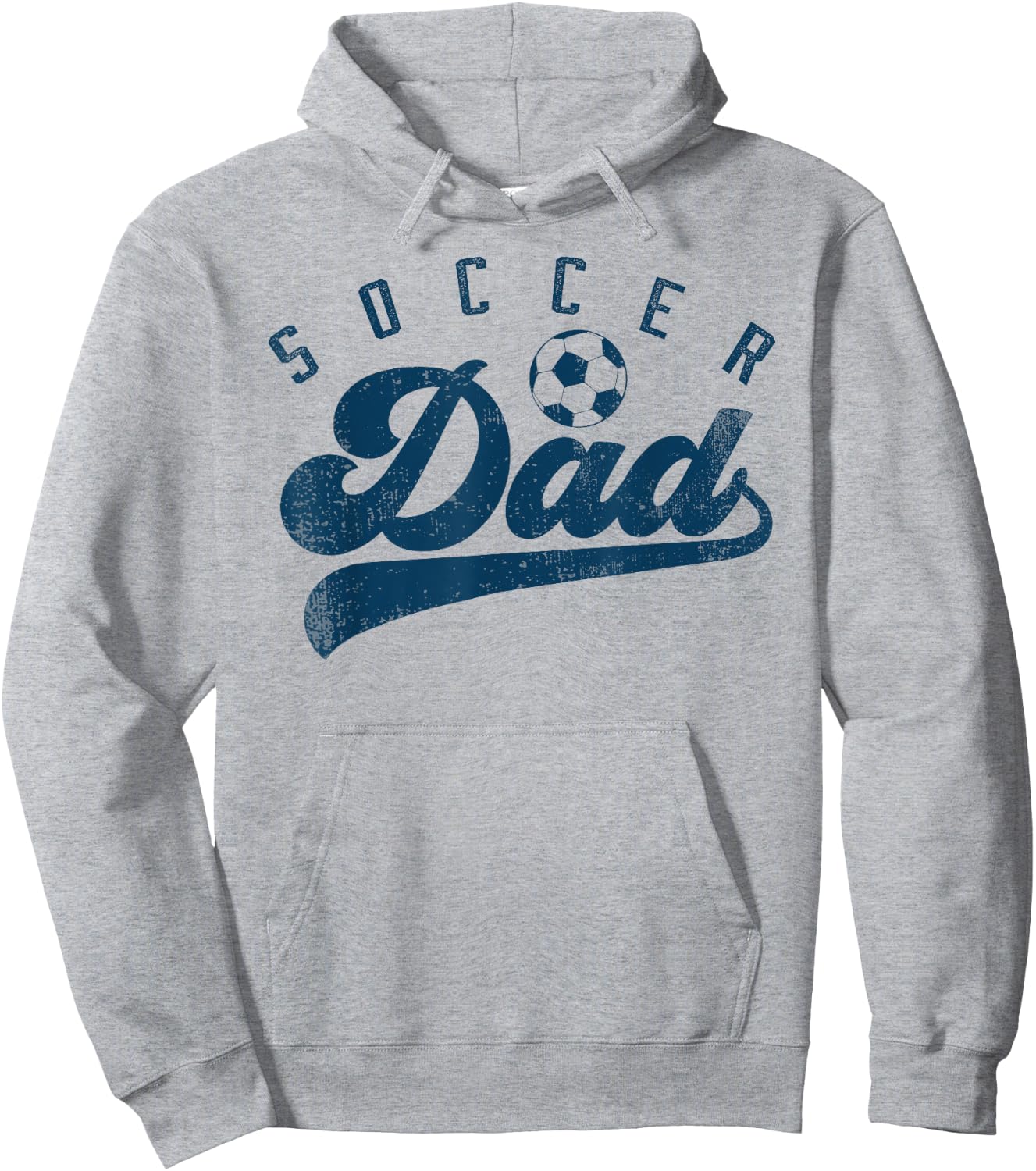 Soccer Dad Gifts Daddy Father's Day Hoodie - Hoodie | Ash