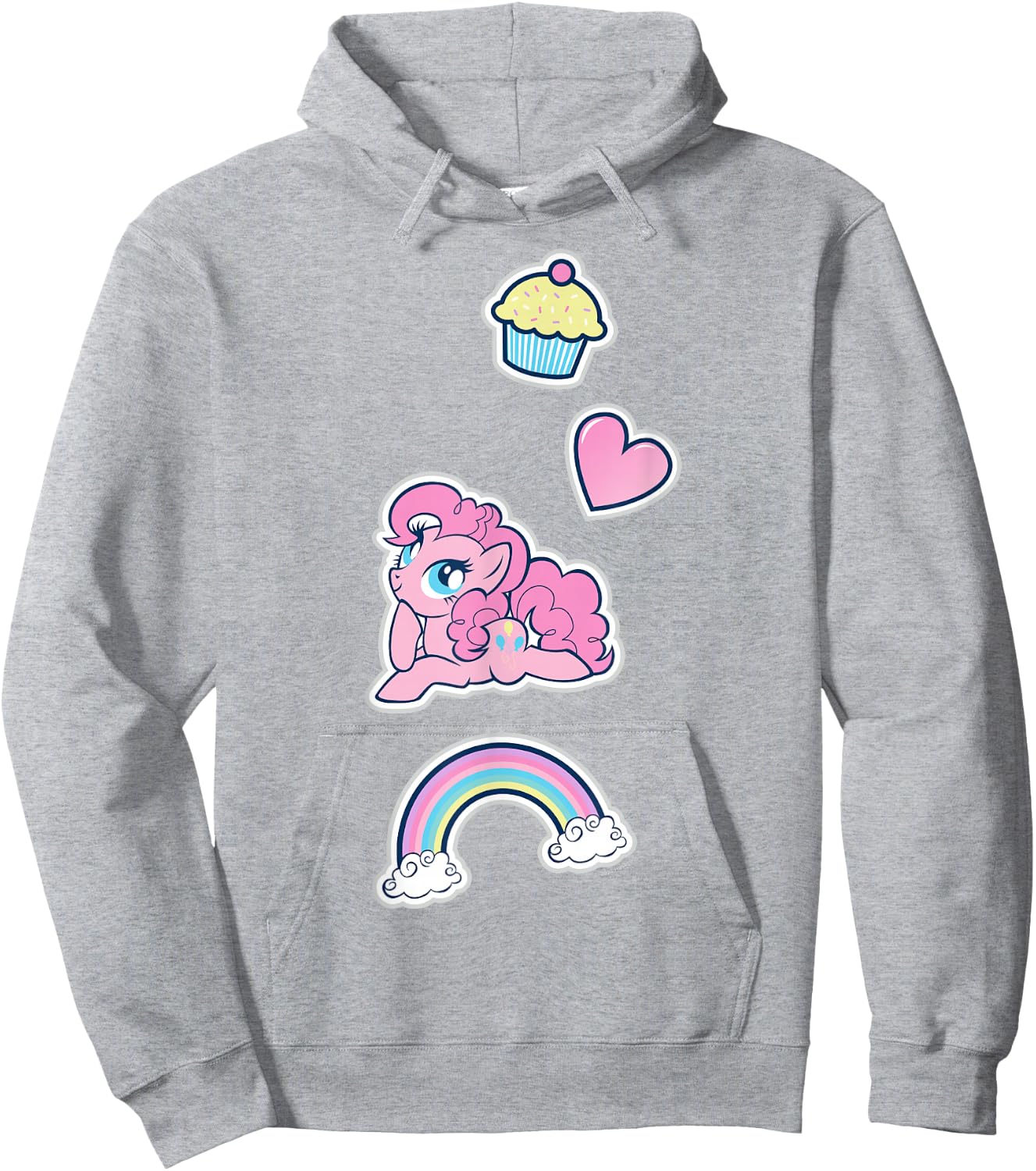 My Little Pony: Friendship Is Magic Cupcake Pinkie Pie Hoodie - Hoodie | Ash