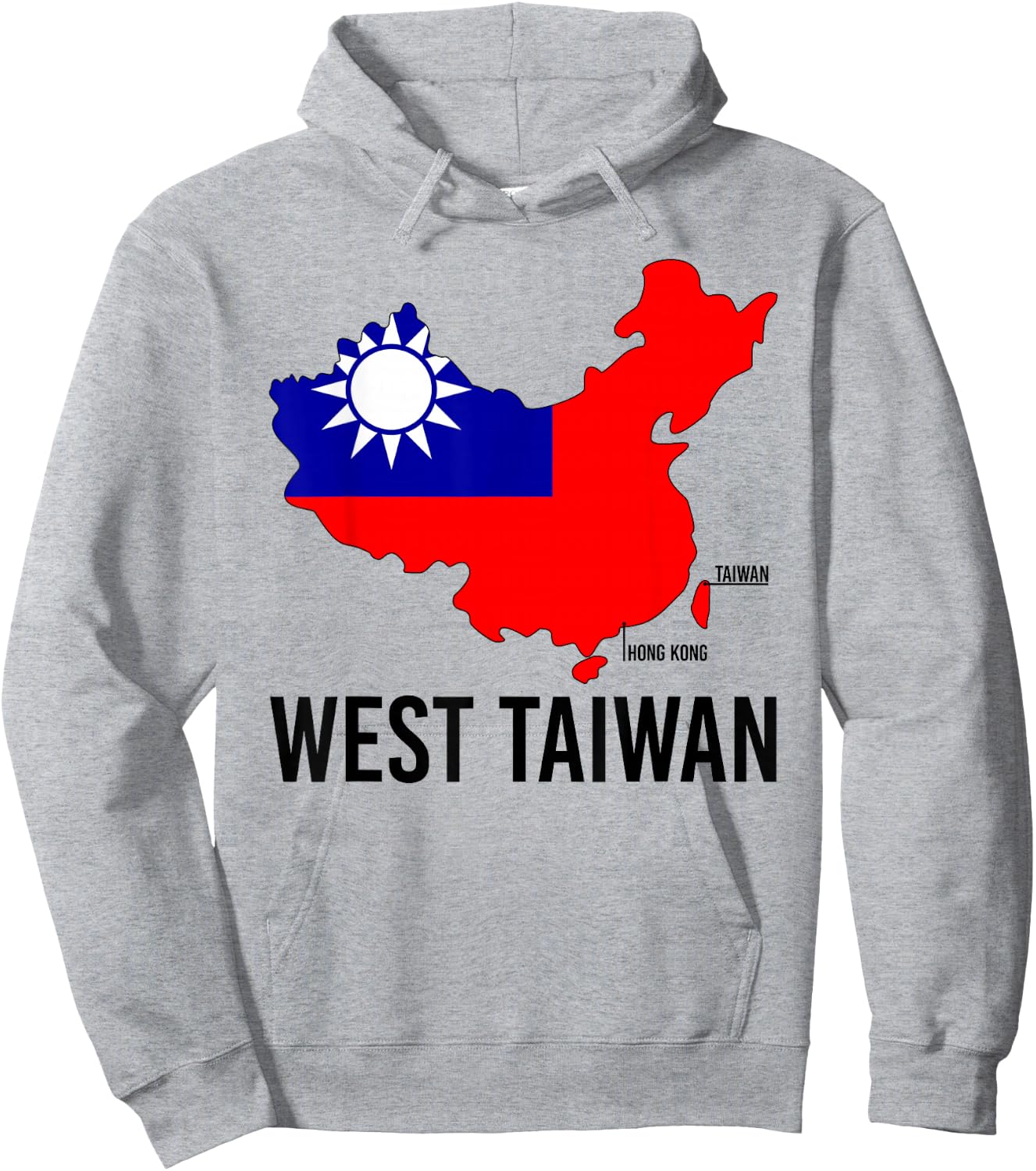 West Taiwan Hoodie - Hoodie | Ash