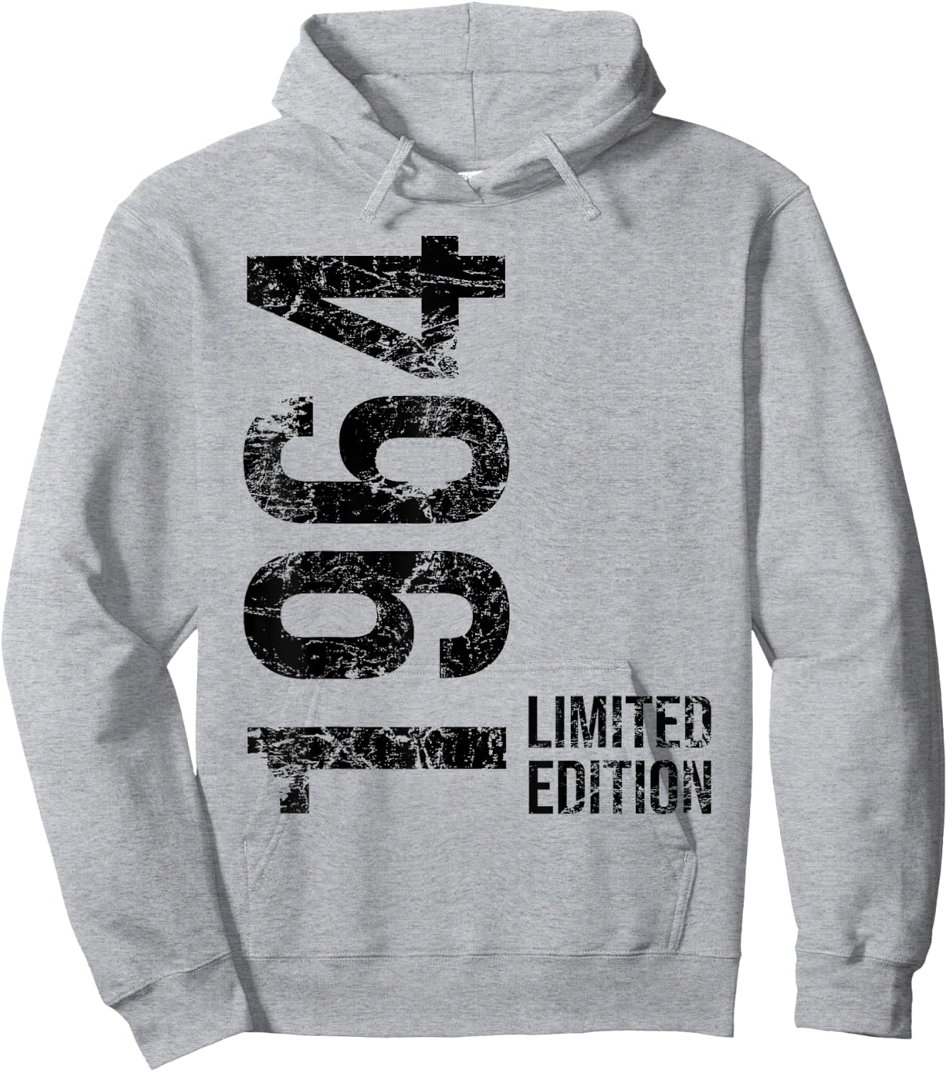 61st Birthday 61 Years Old Man Woman Vintage 1964 Hoodie - Hoodie | Ash