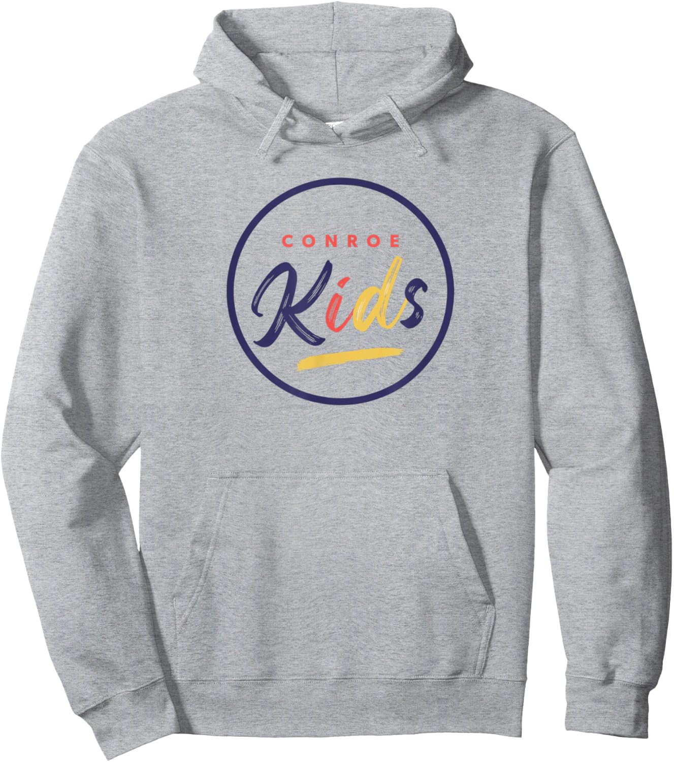 Conroe Kids Hoodie - Hoodie | Ash